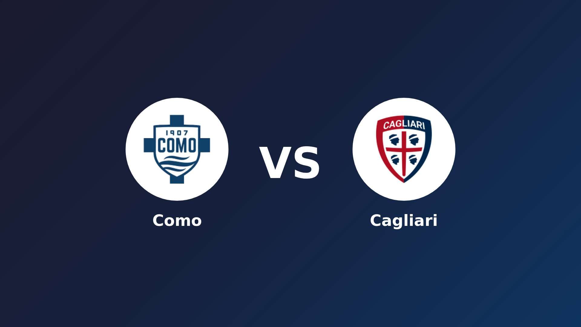 Como vs Cagliari