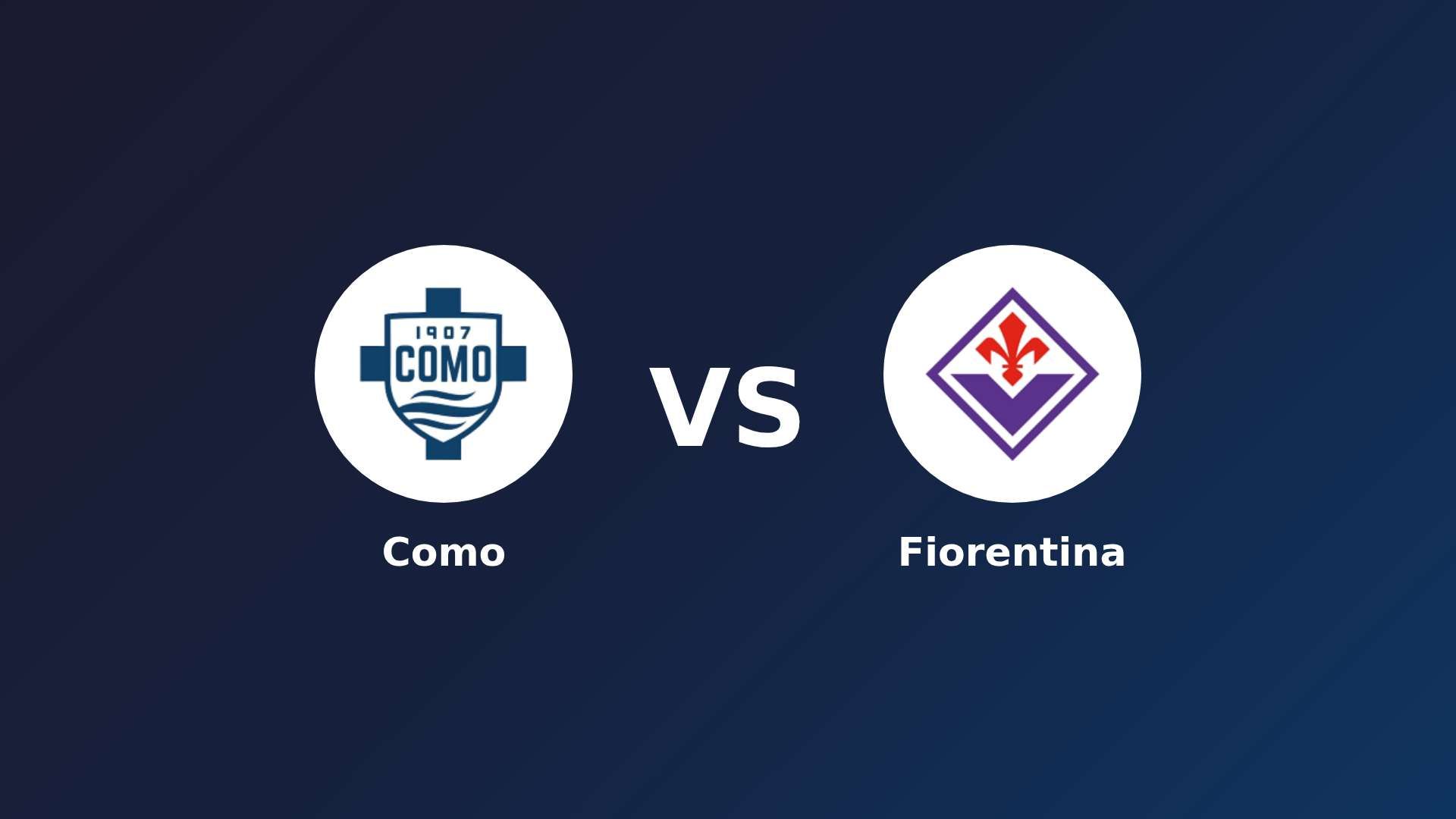 Como vs Fiorentina