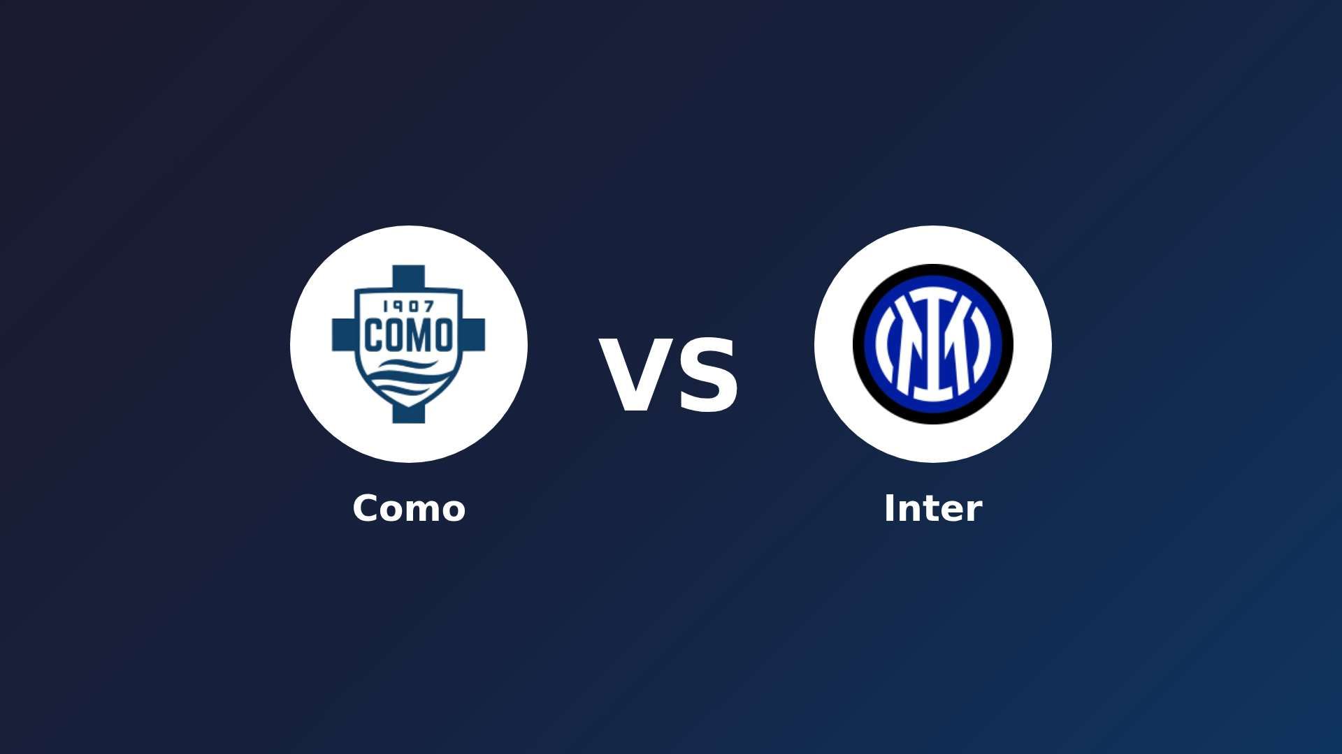 Como vs Inter