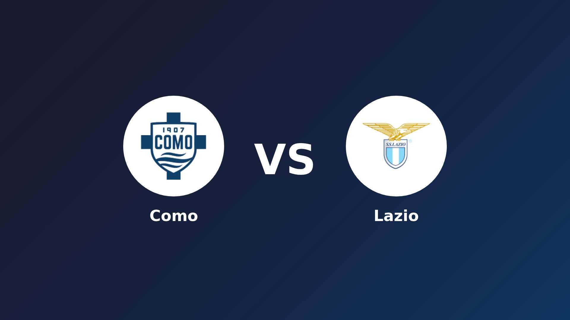 Como vs Lazio