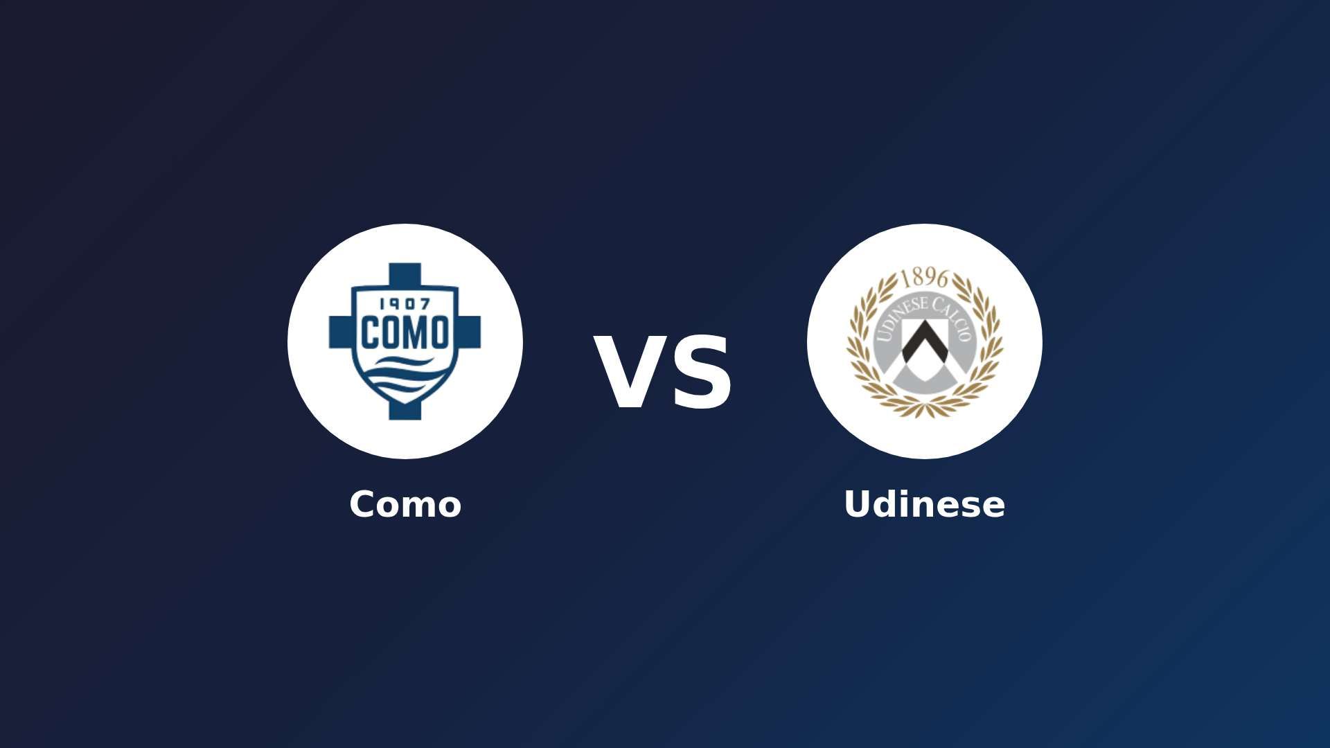 Como vs Udinese