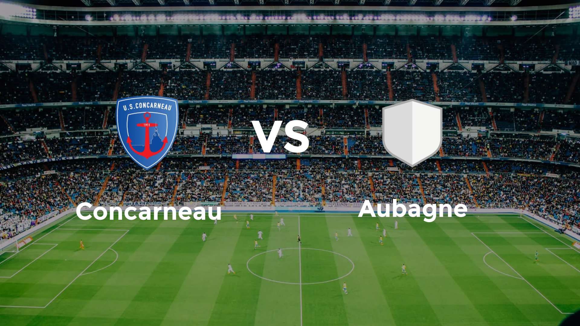 Concarneau vs Aubagne