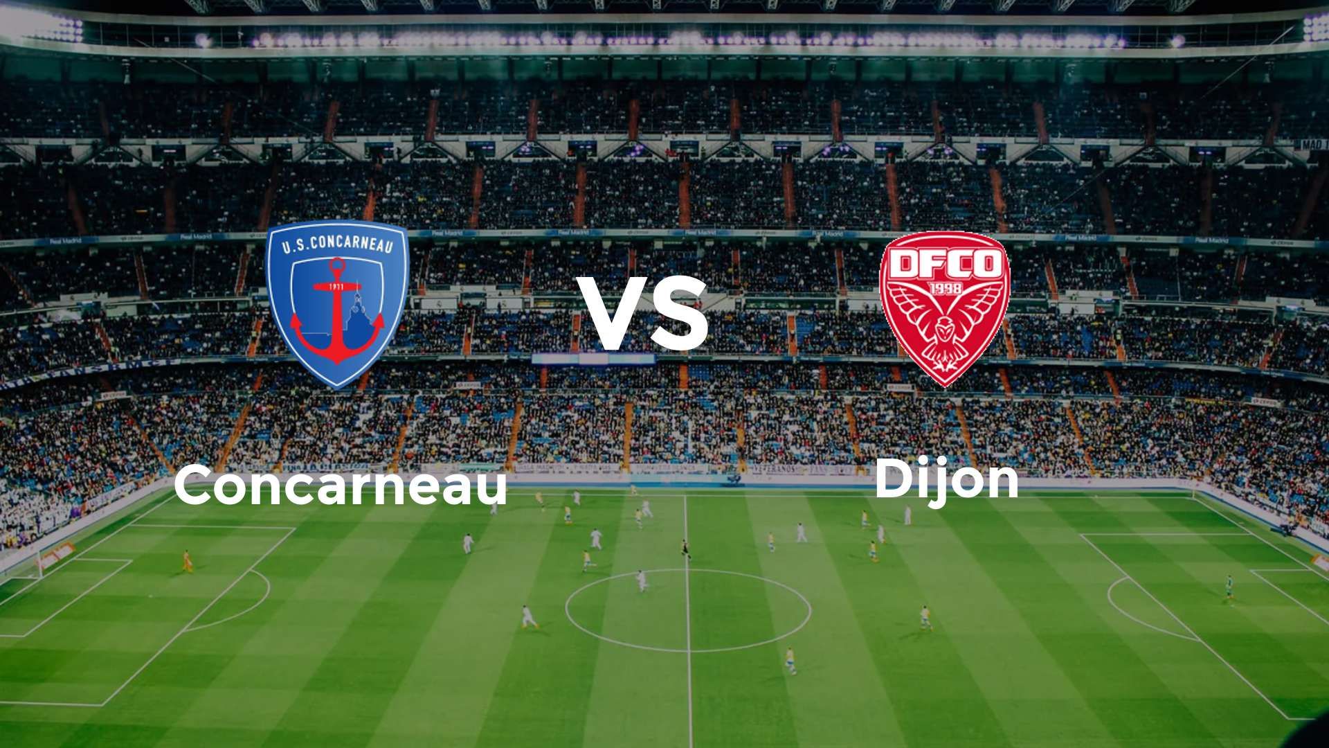 Concarneau vs Dijon