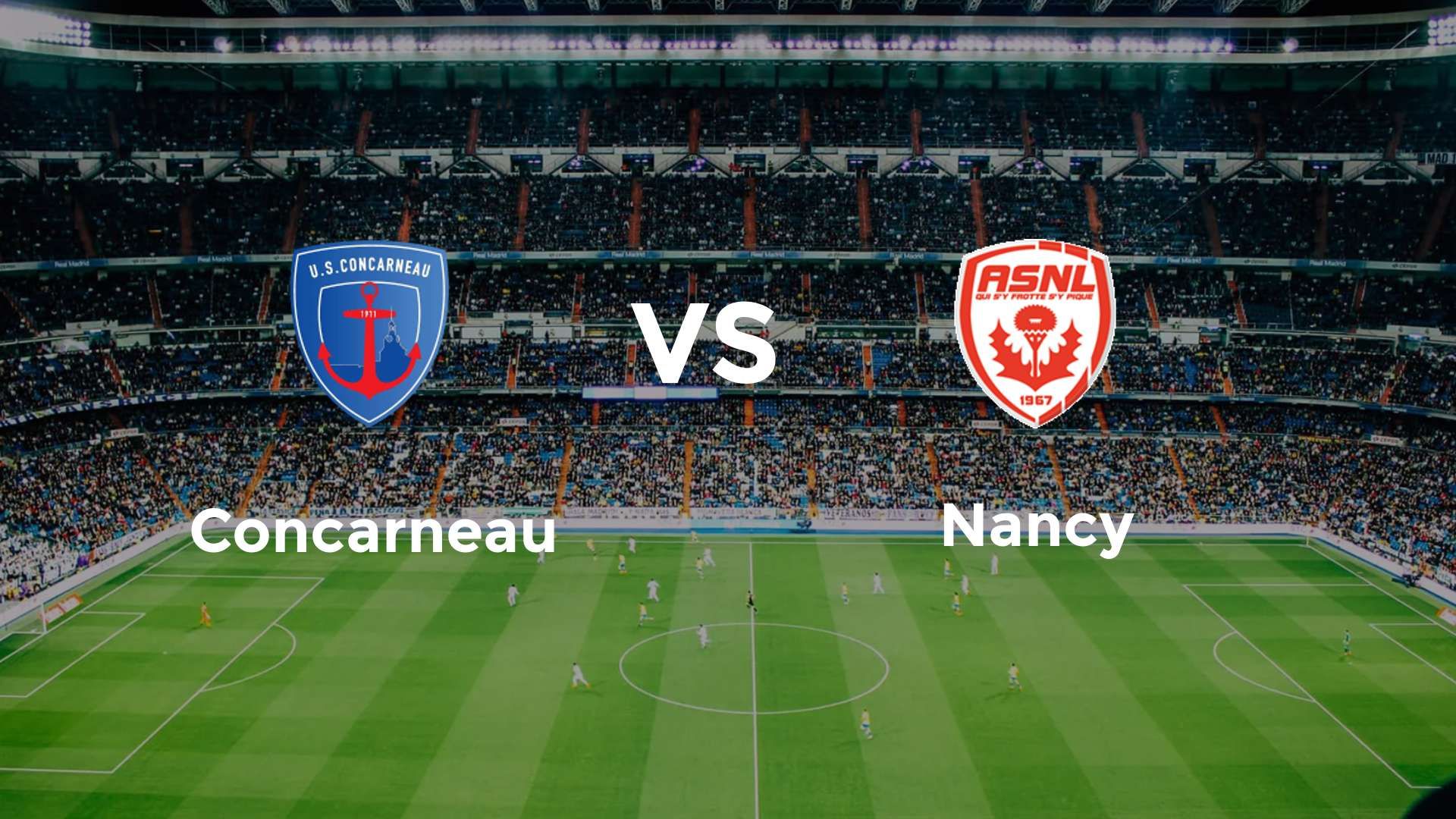 Concarneau vs Nancy