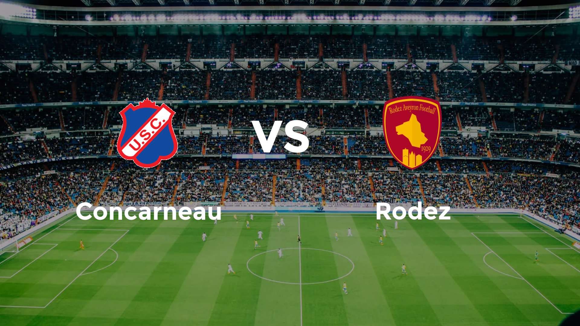 Concarneau vs Rodez