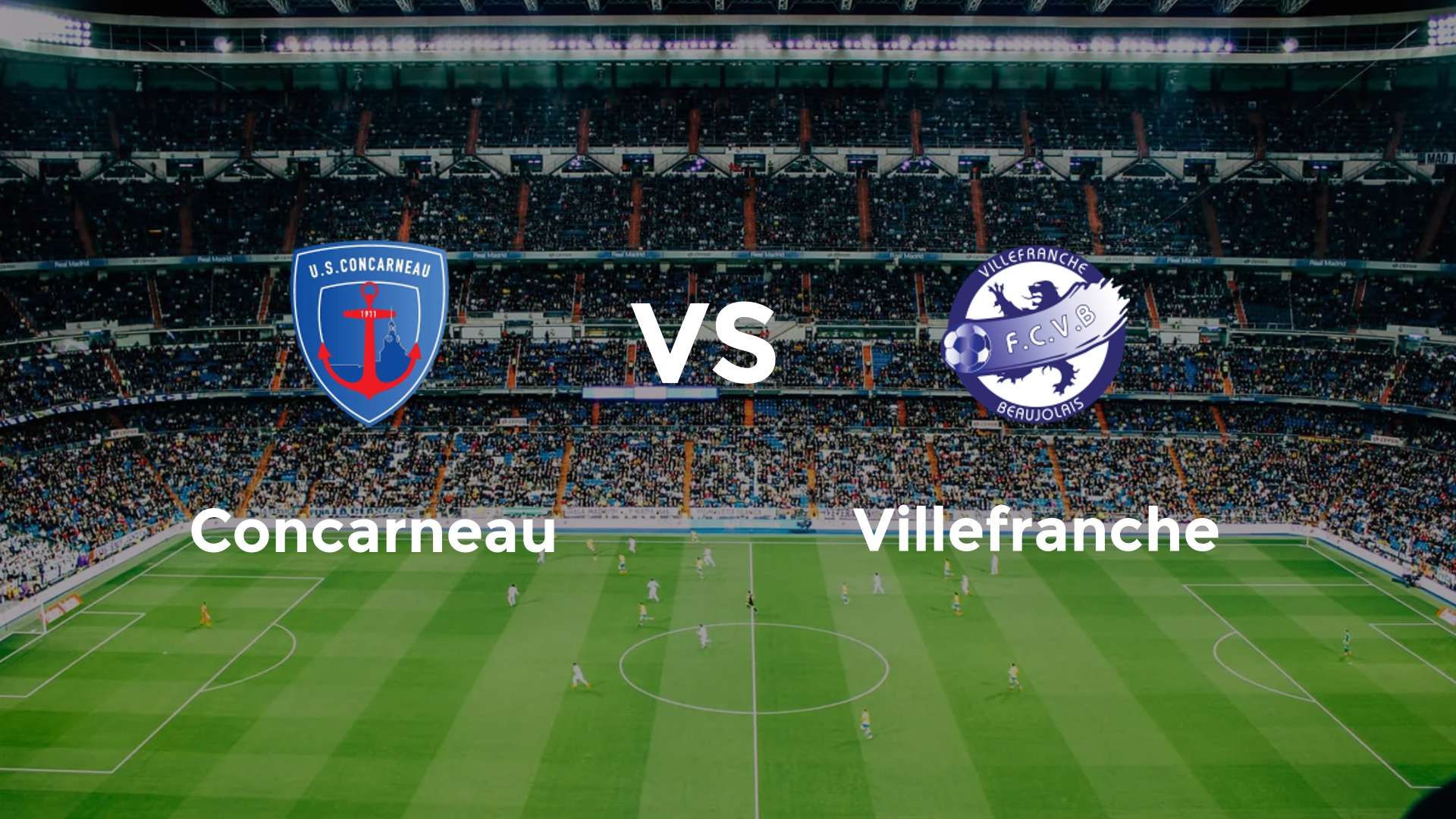 Concarneau vs Villefranche