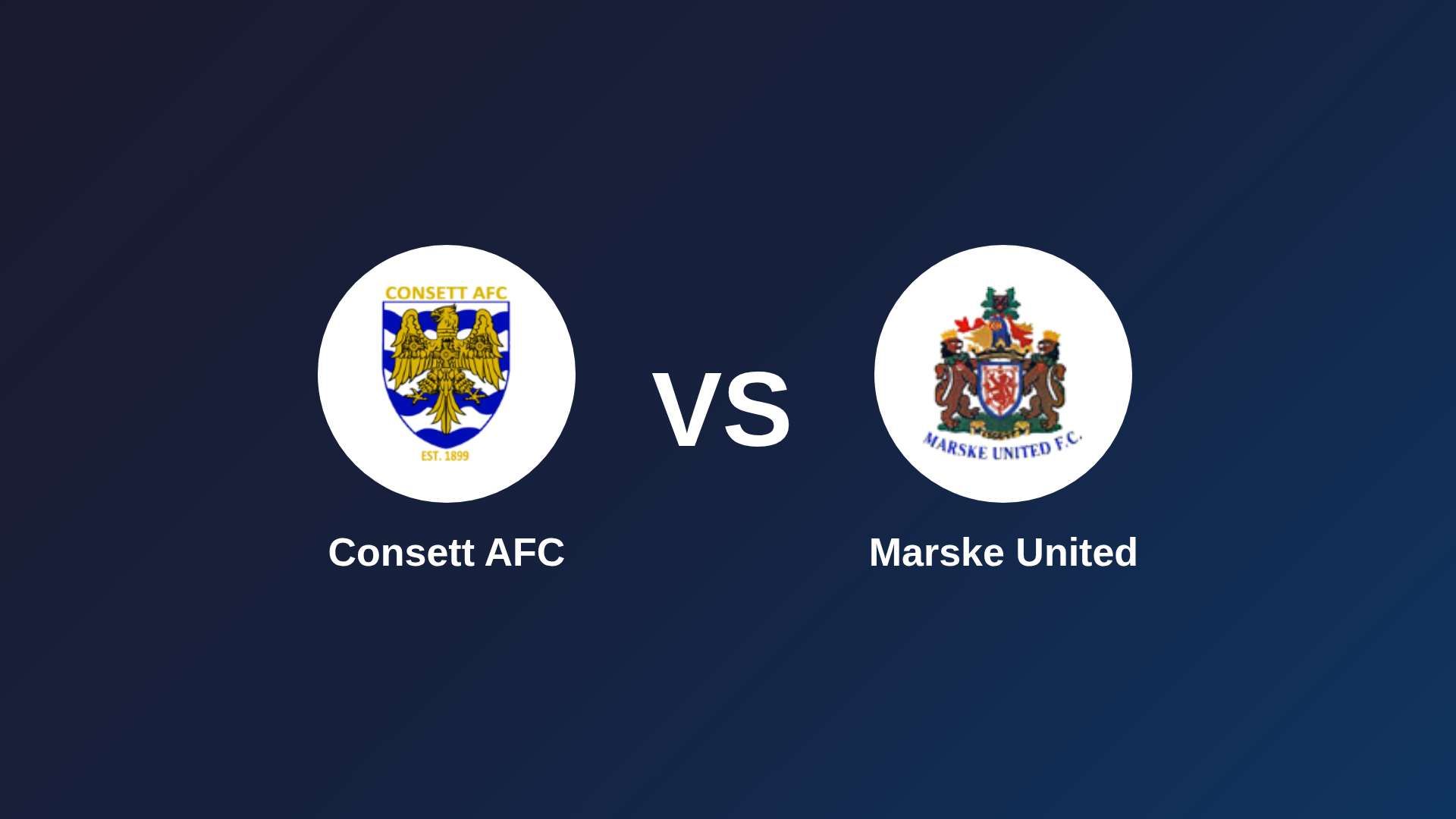 Consett AFC vs Marske United
