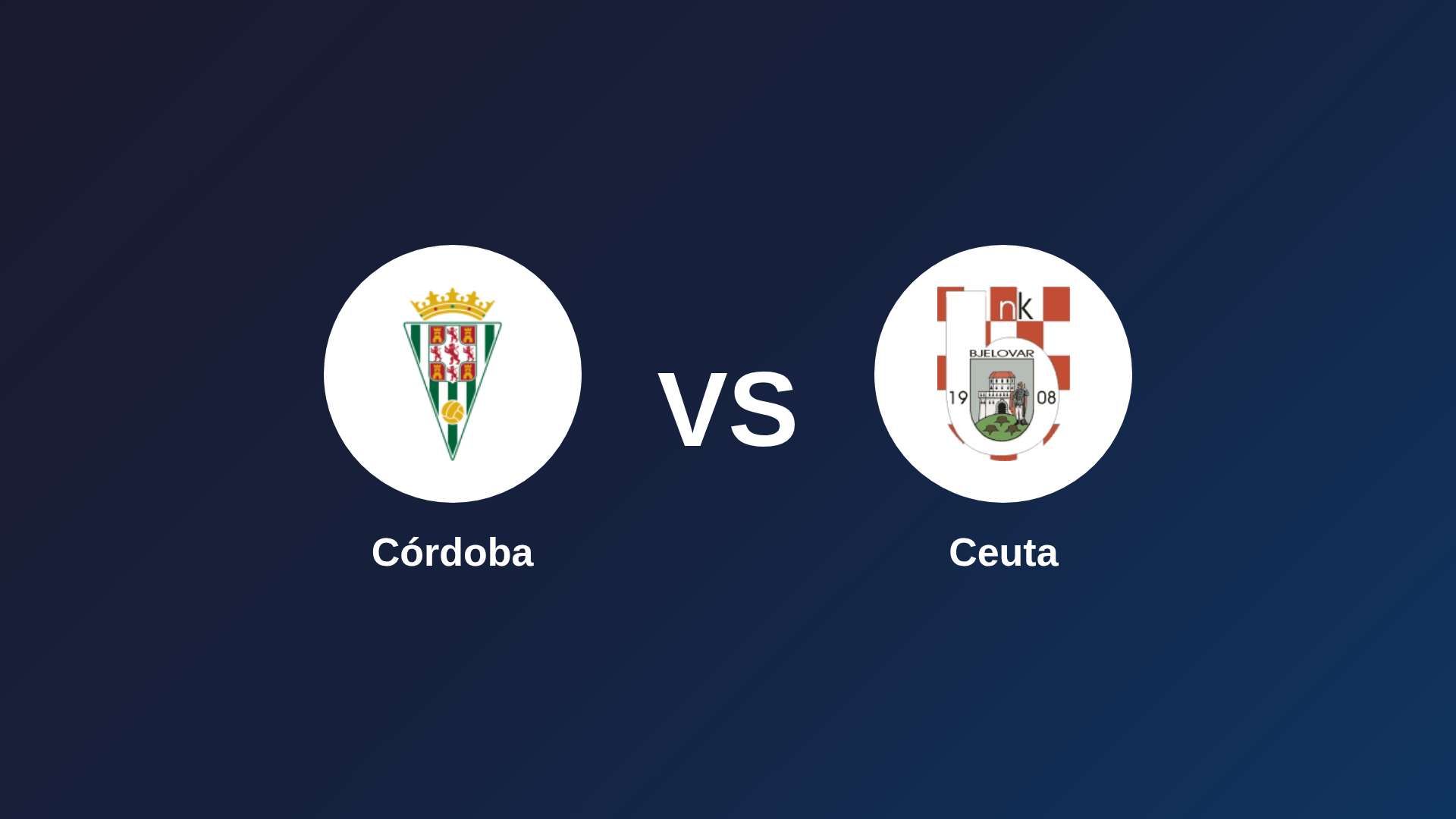 Córdoba vs Ceuta