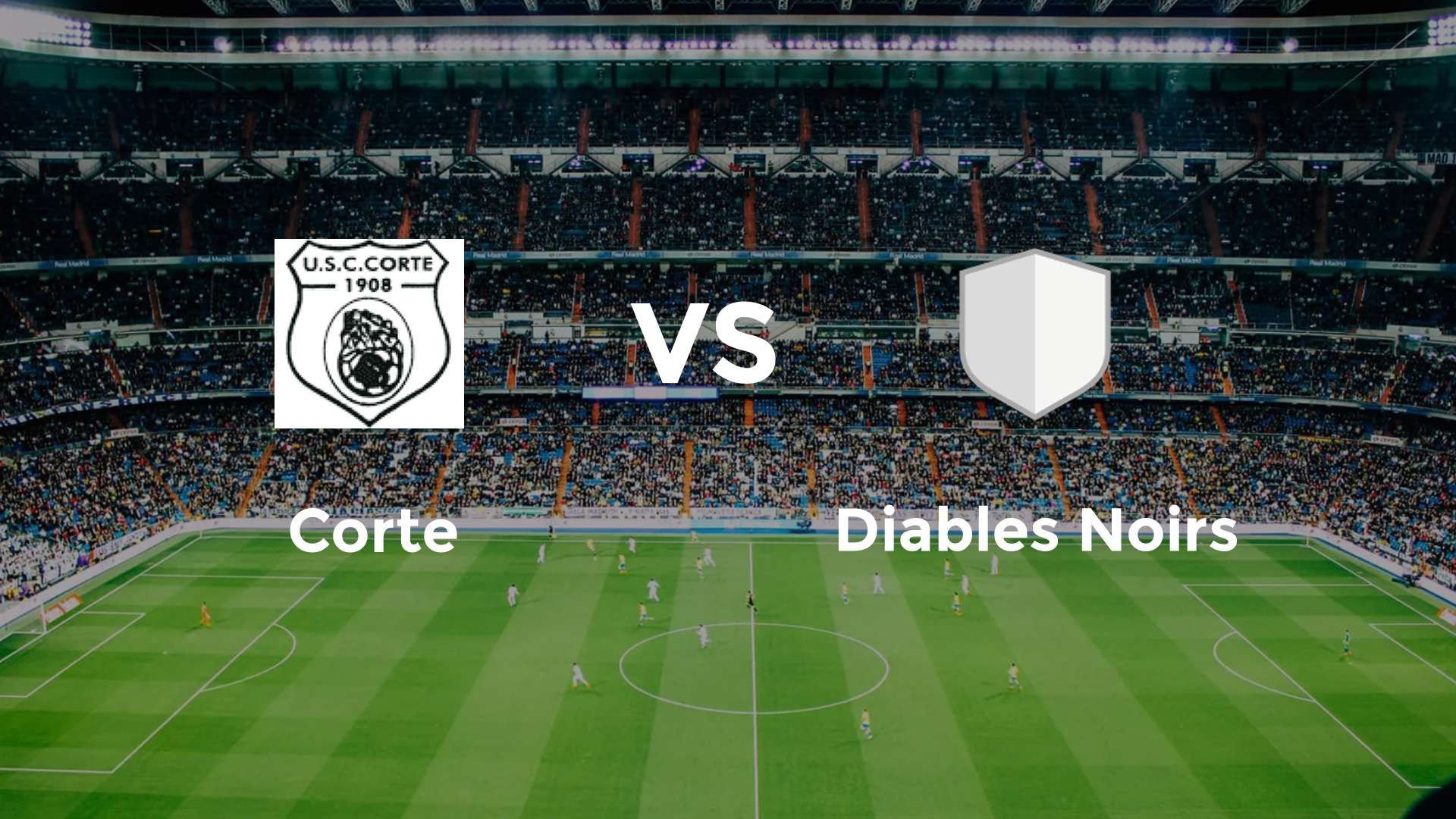 Corte vs Diables Noirs