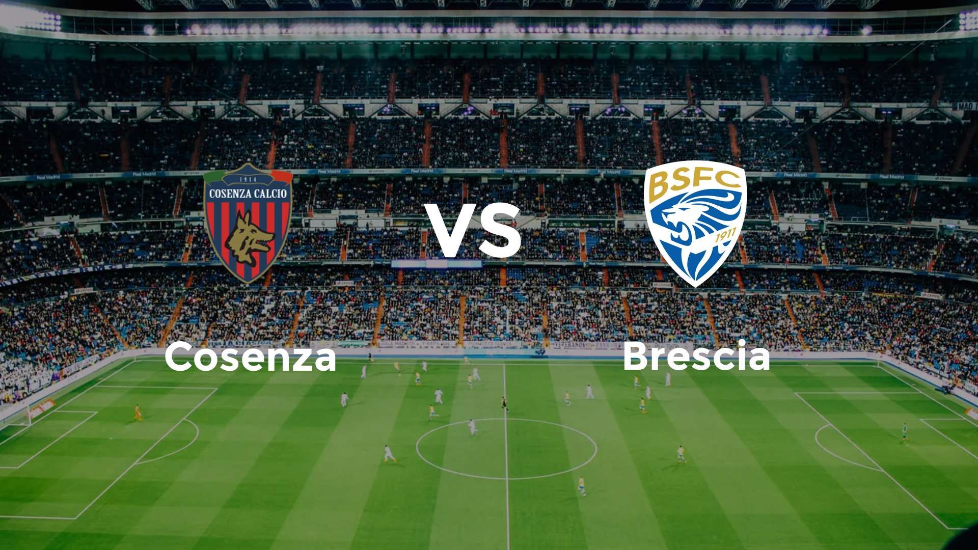 Cosenza vs Brescia
