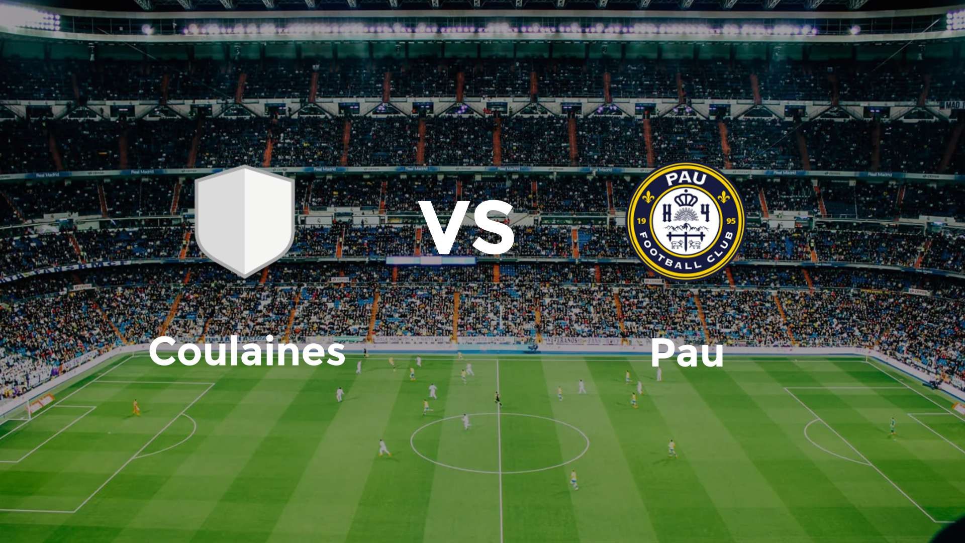 Coulaines vs Pau