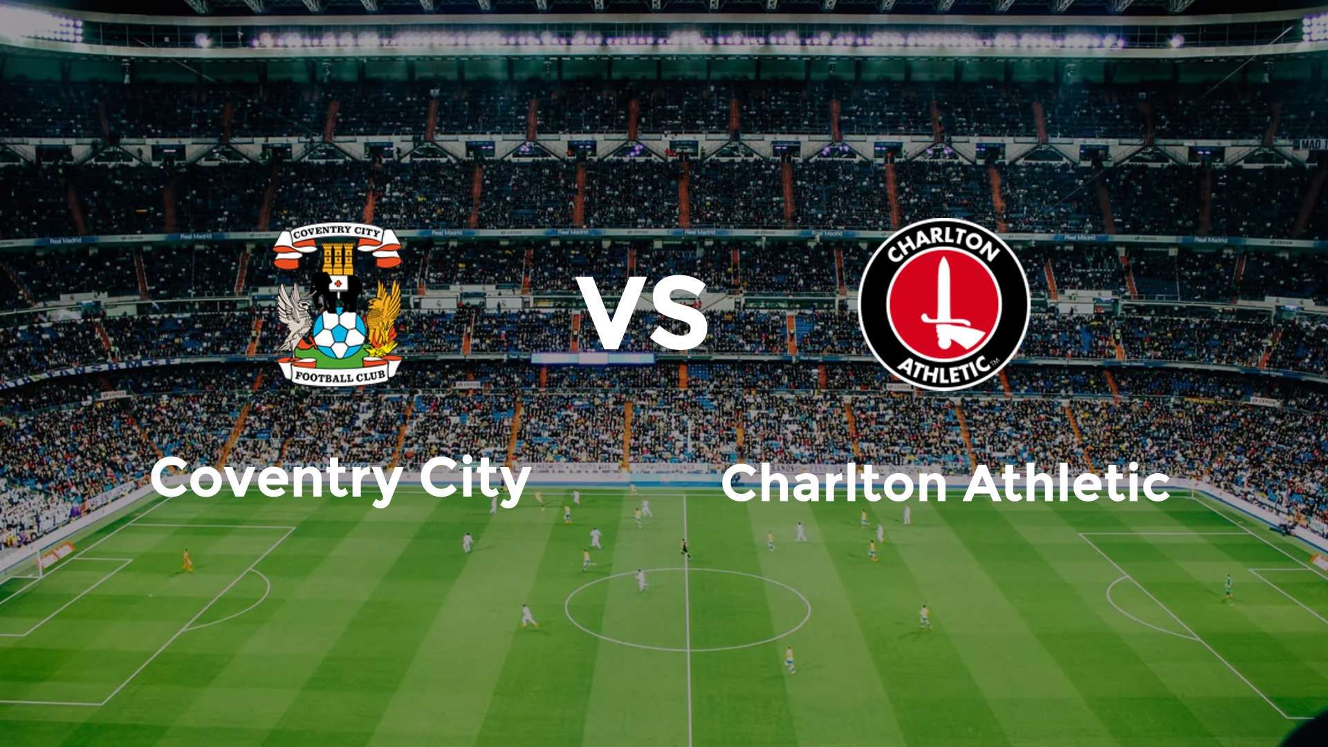 Coventry City vs Charlton Athletic