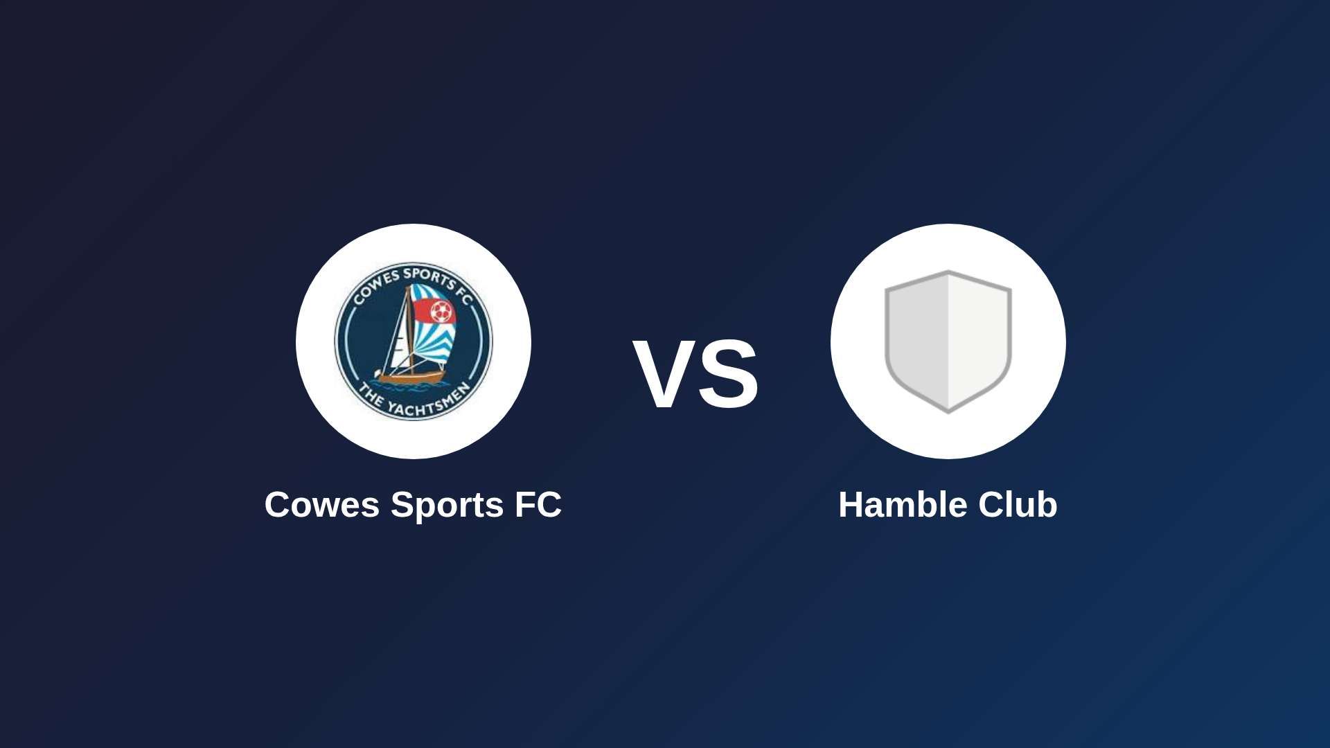 Cowes Sports FC vs Hamble Club