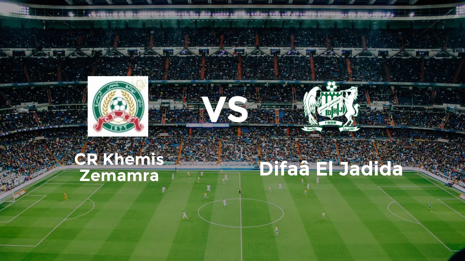 CR Khemis Zemamra vs Difaâ El Jadida