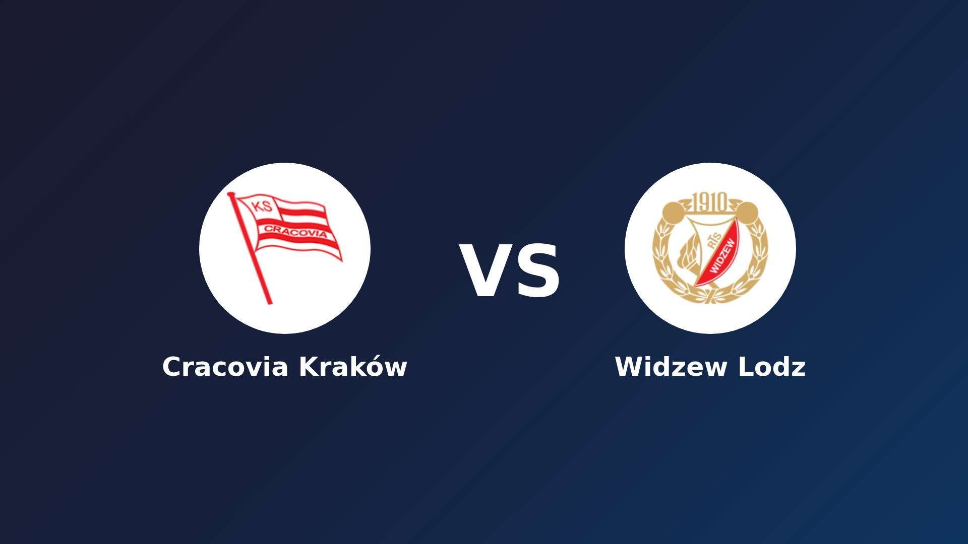 Cracovia Kraków vs (F)idzew Lodz