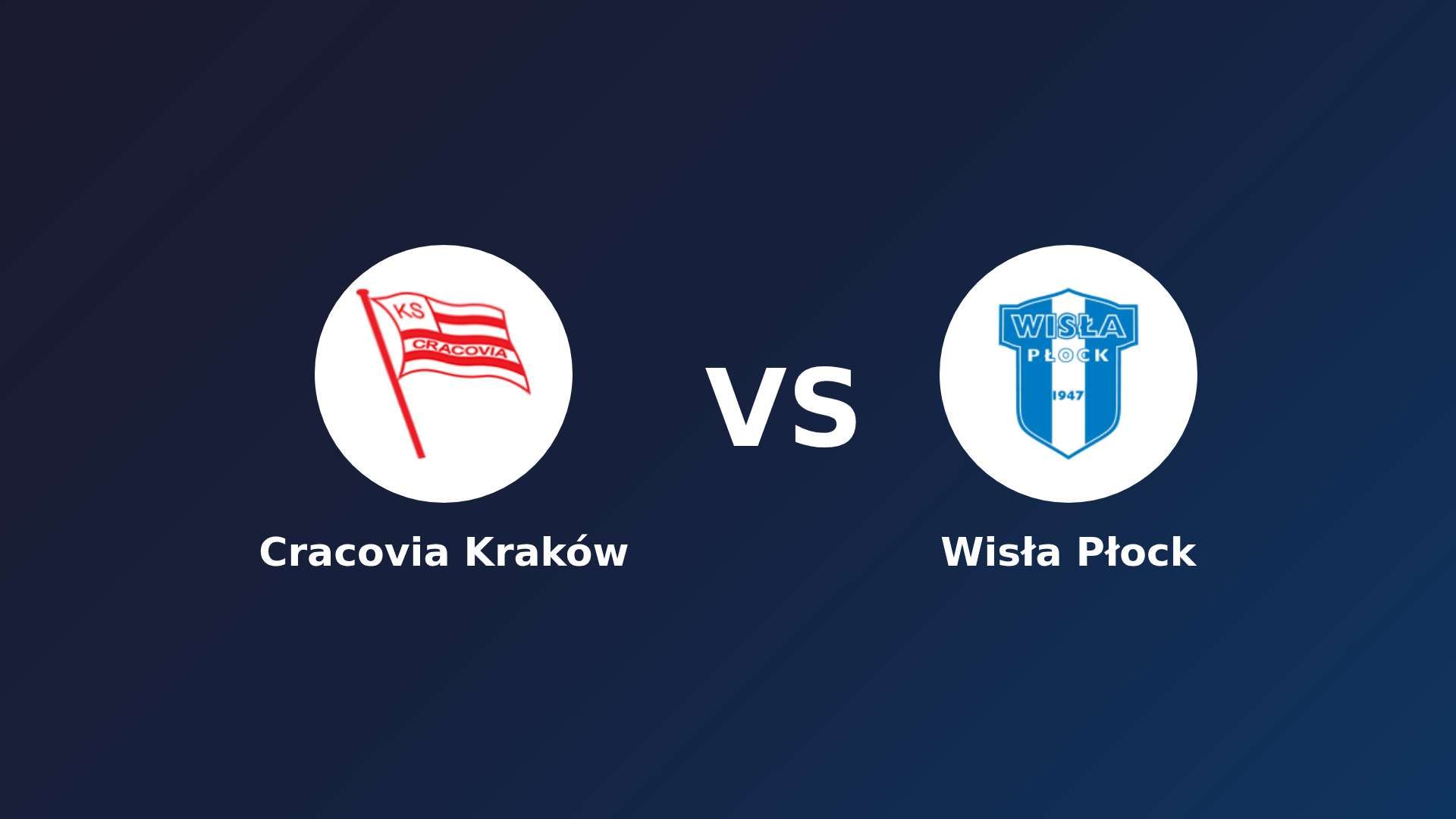 Cracovia Kraków vs (F)isła Płock