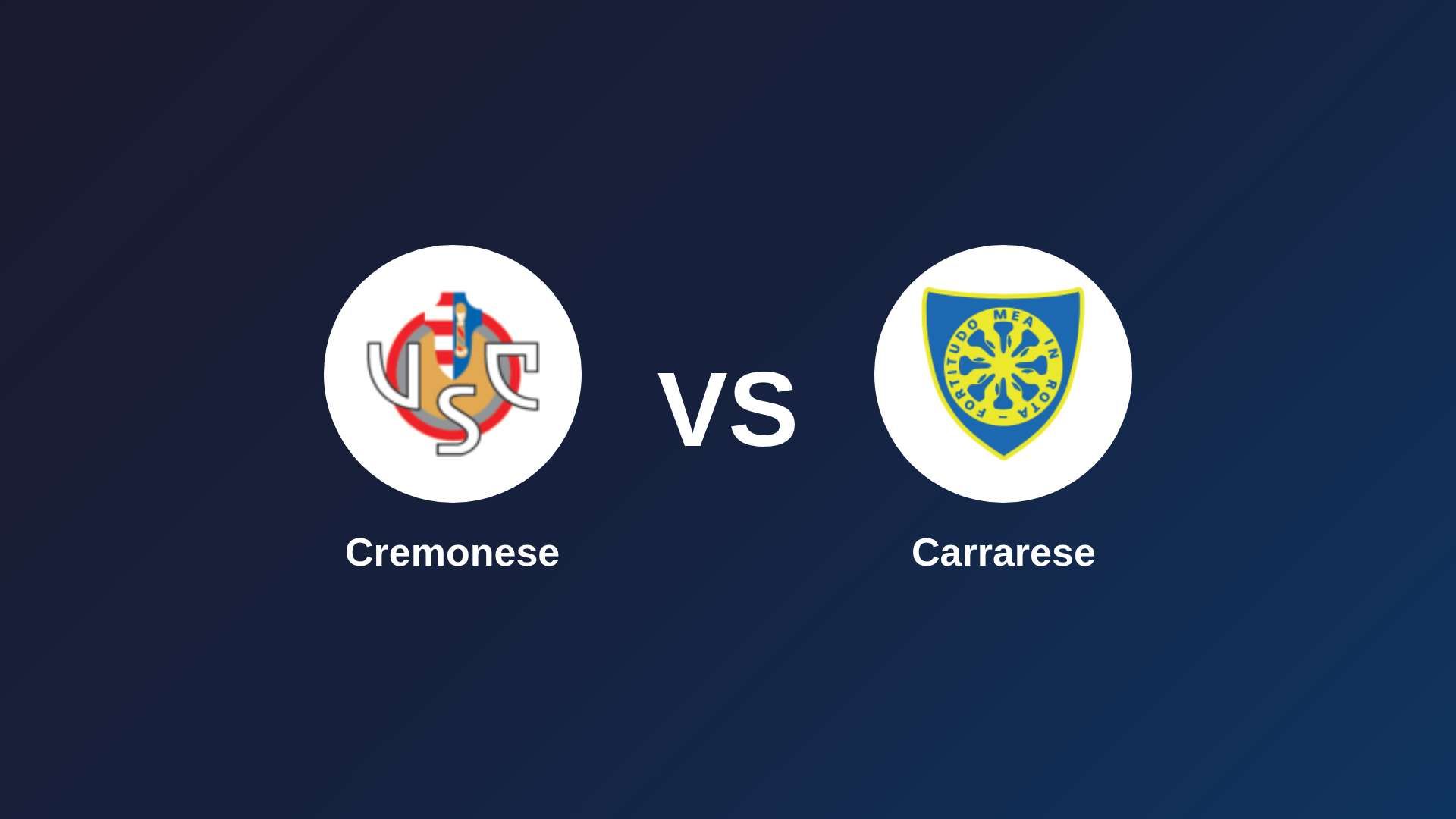 Cremonese vs Carrarese