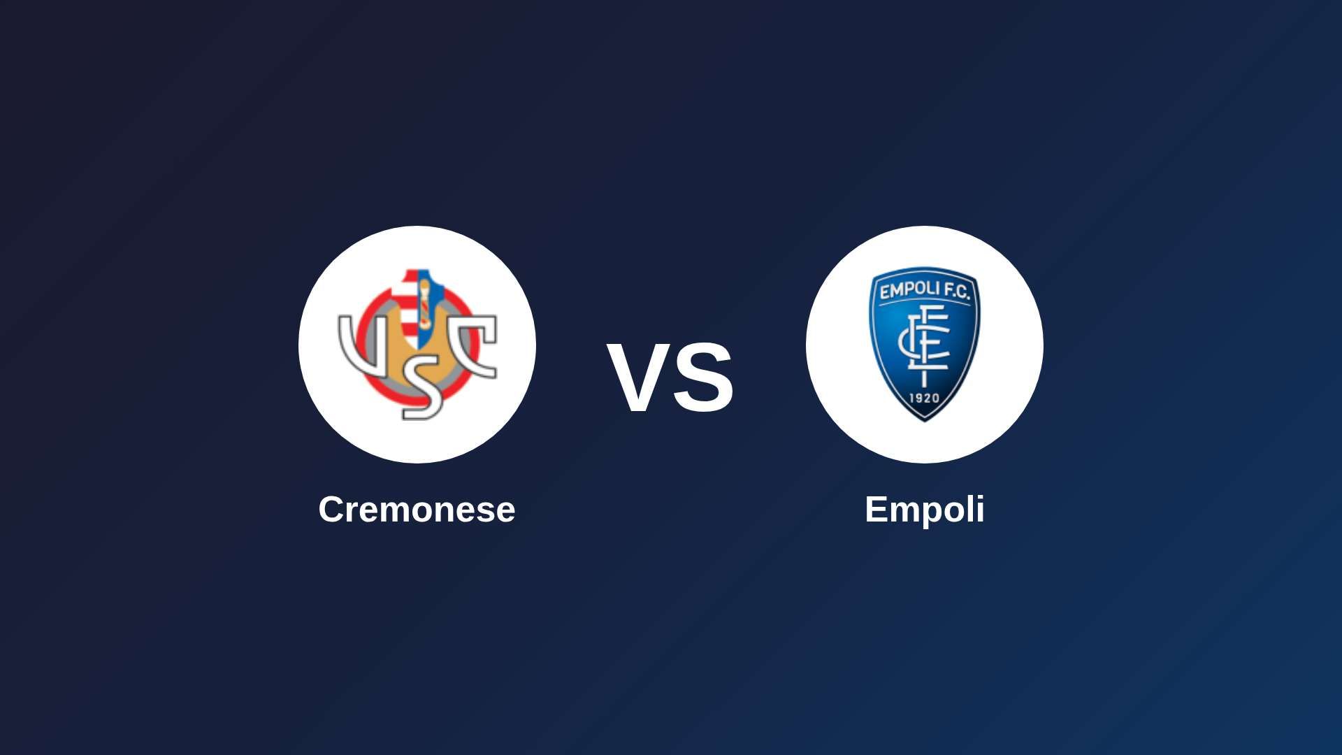 Cremonese vs Empoli