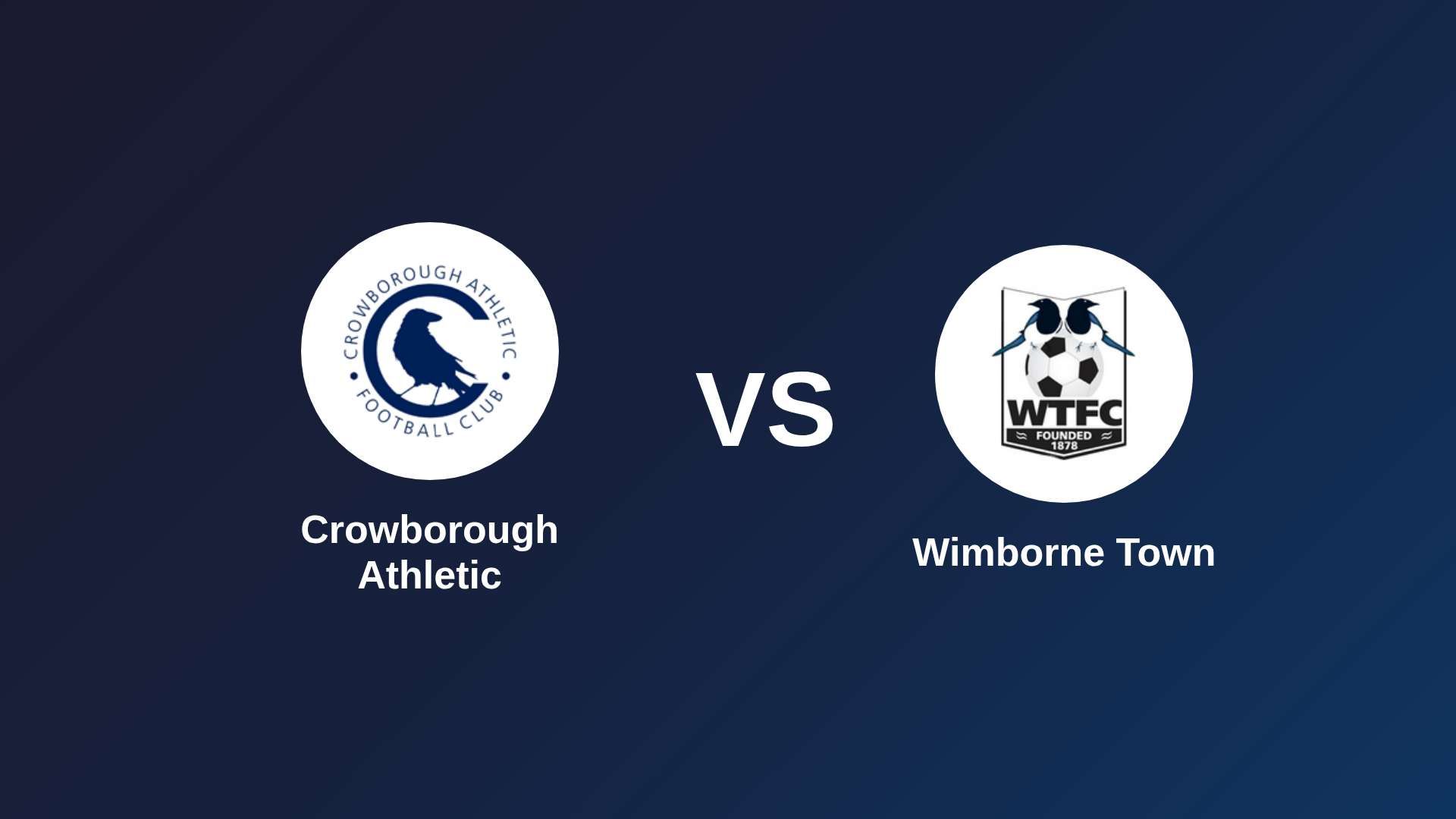Crowborough Athletic vs (F)imborne Town