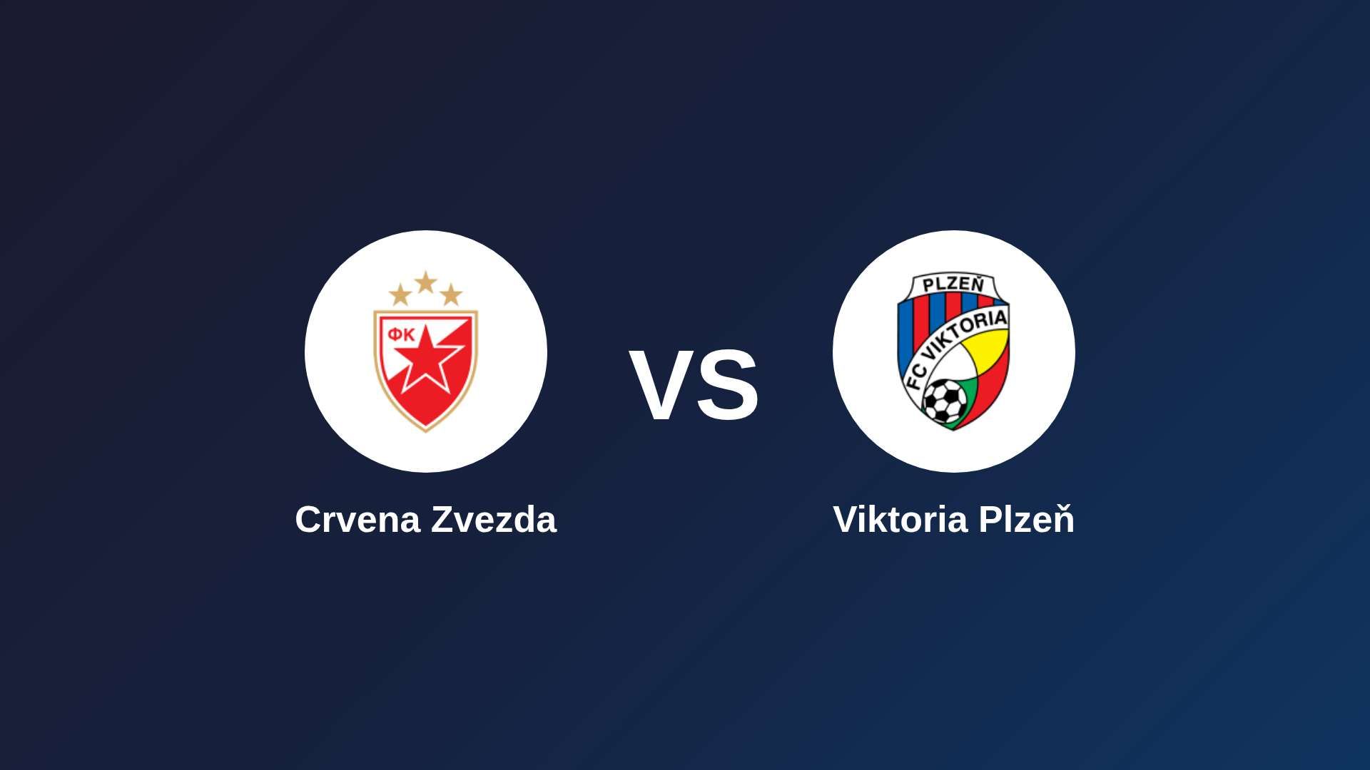 Crvena Zvezda vs Viktoria Plzeň