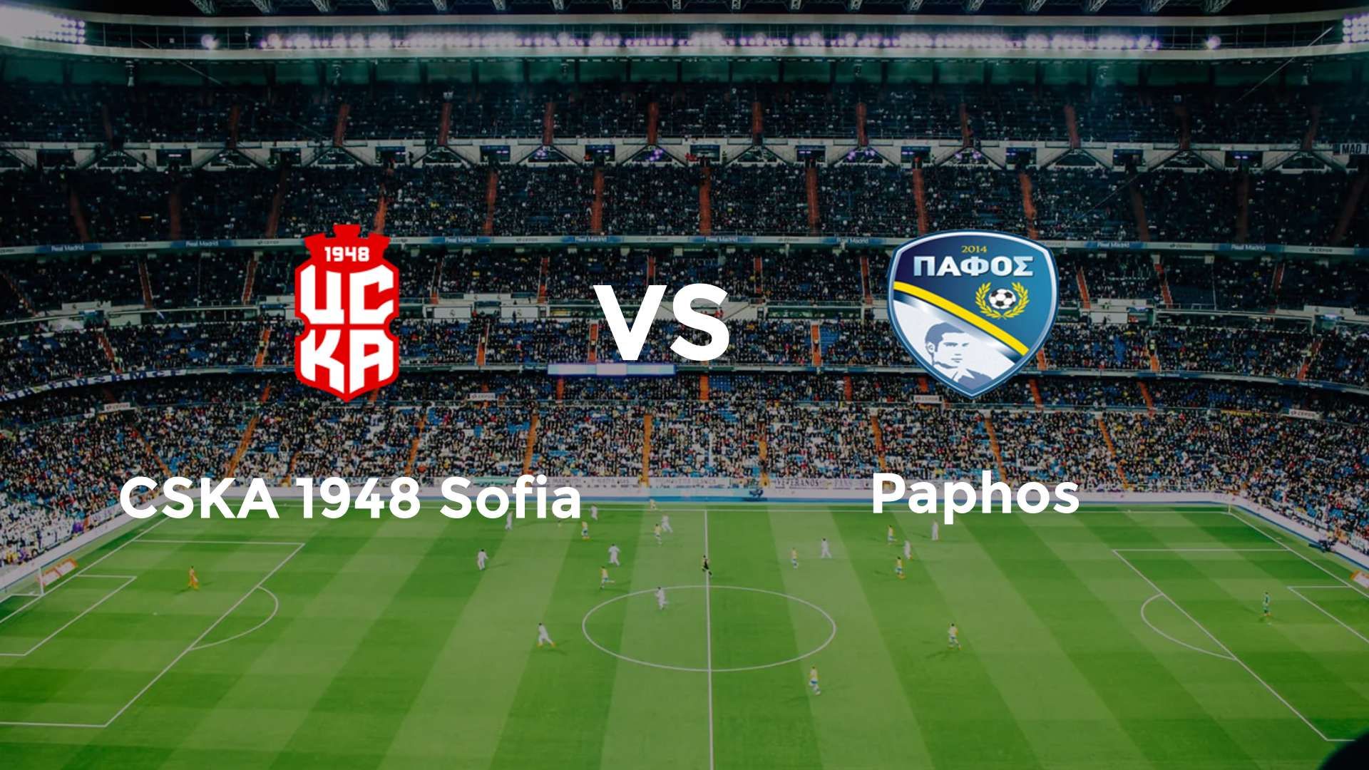 CSKA 1948 Sofia vs Paphos