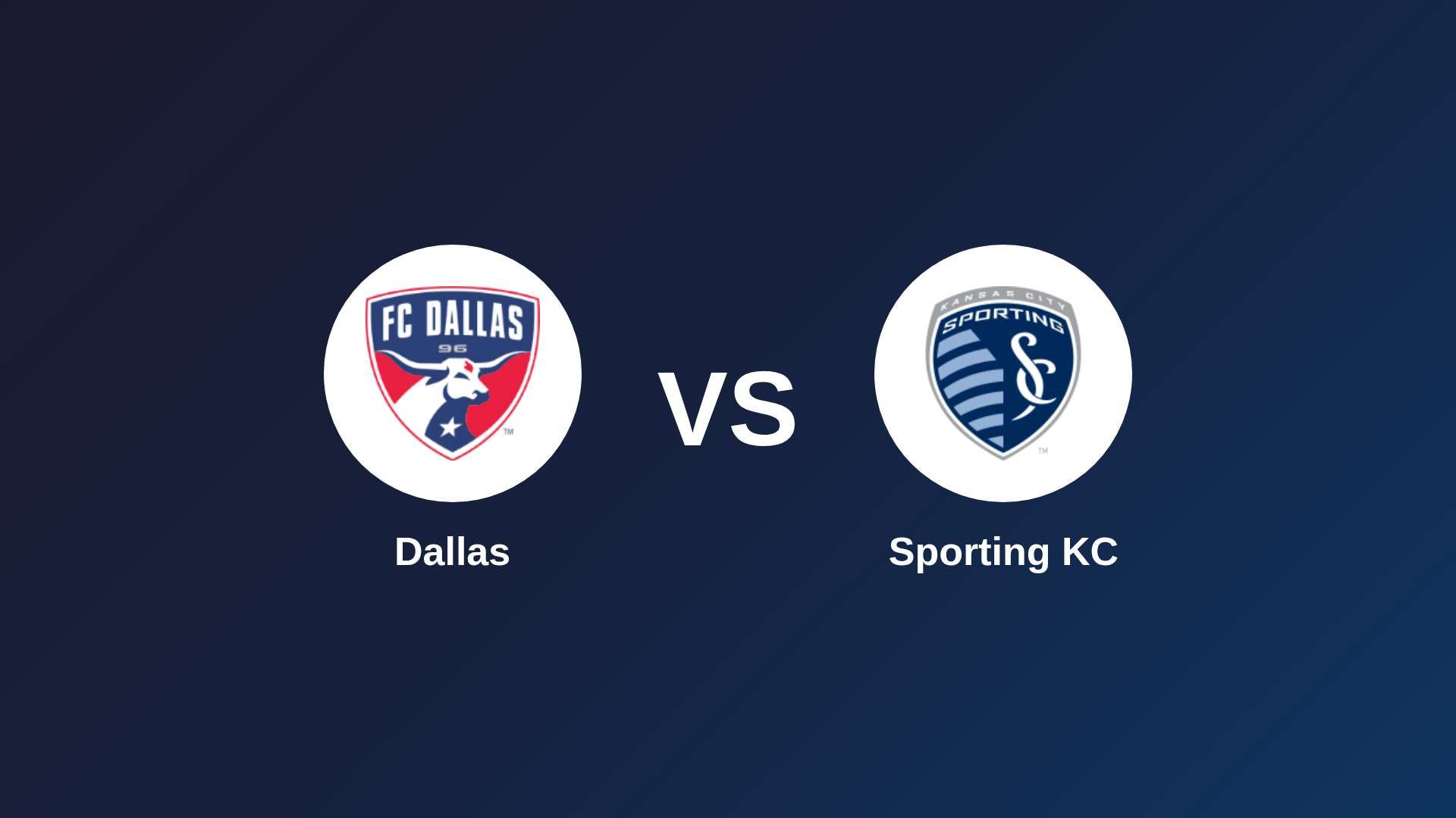 Dallas vs Sporting KC