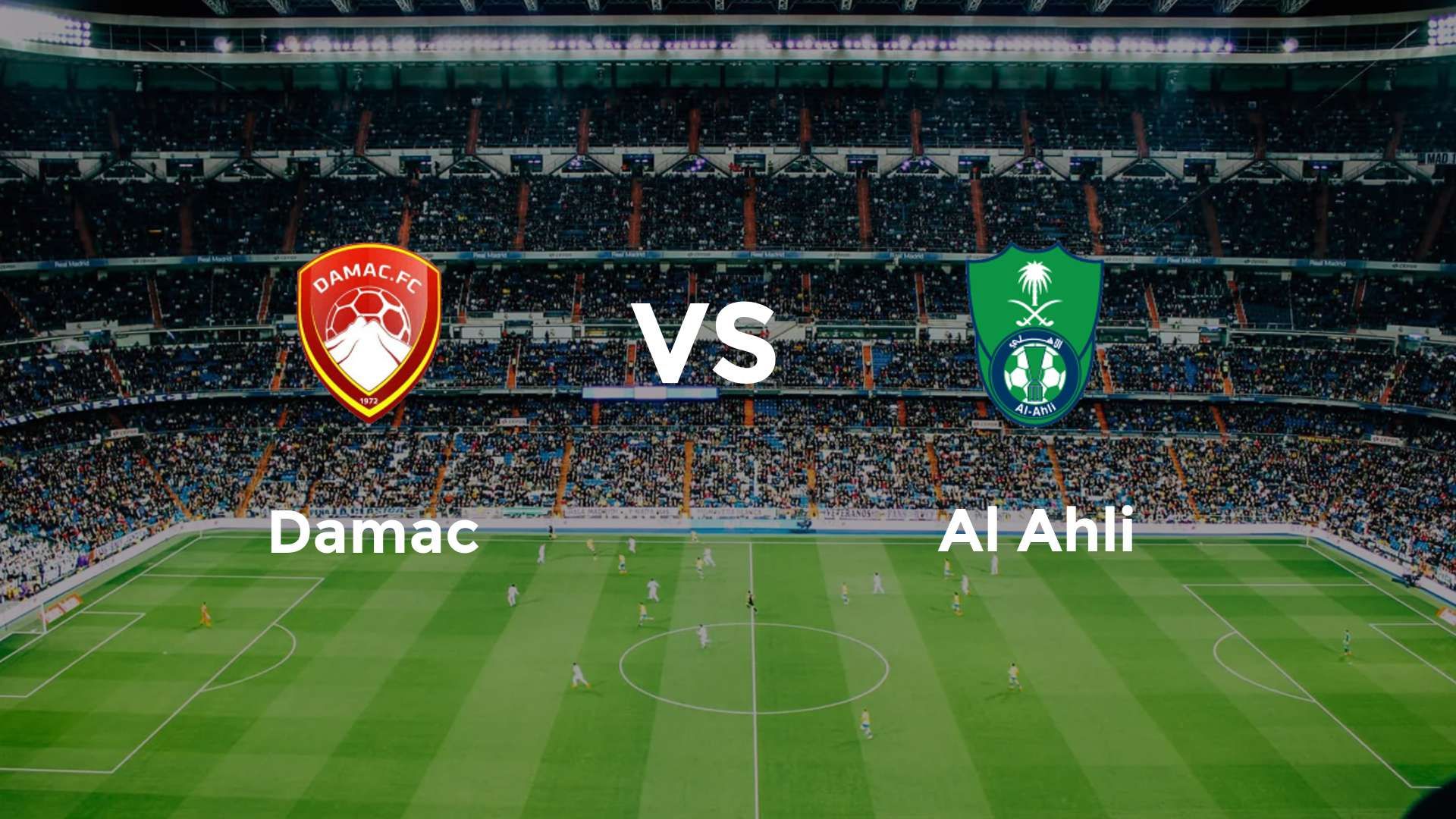 Damac vs Al Ahli