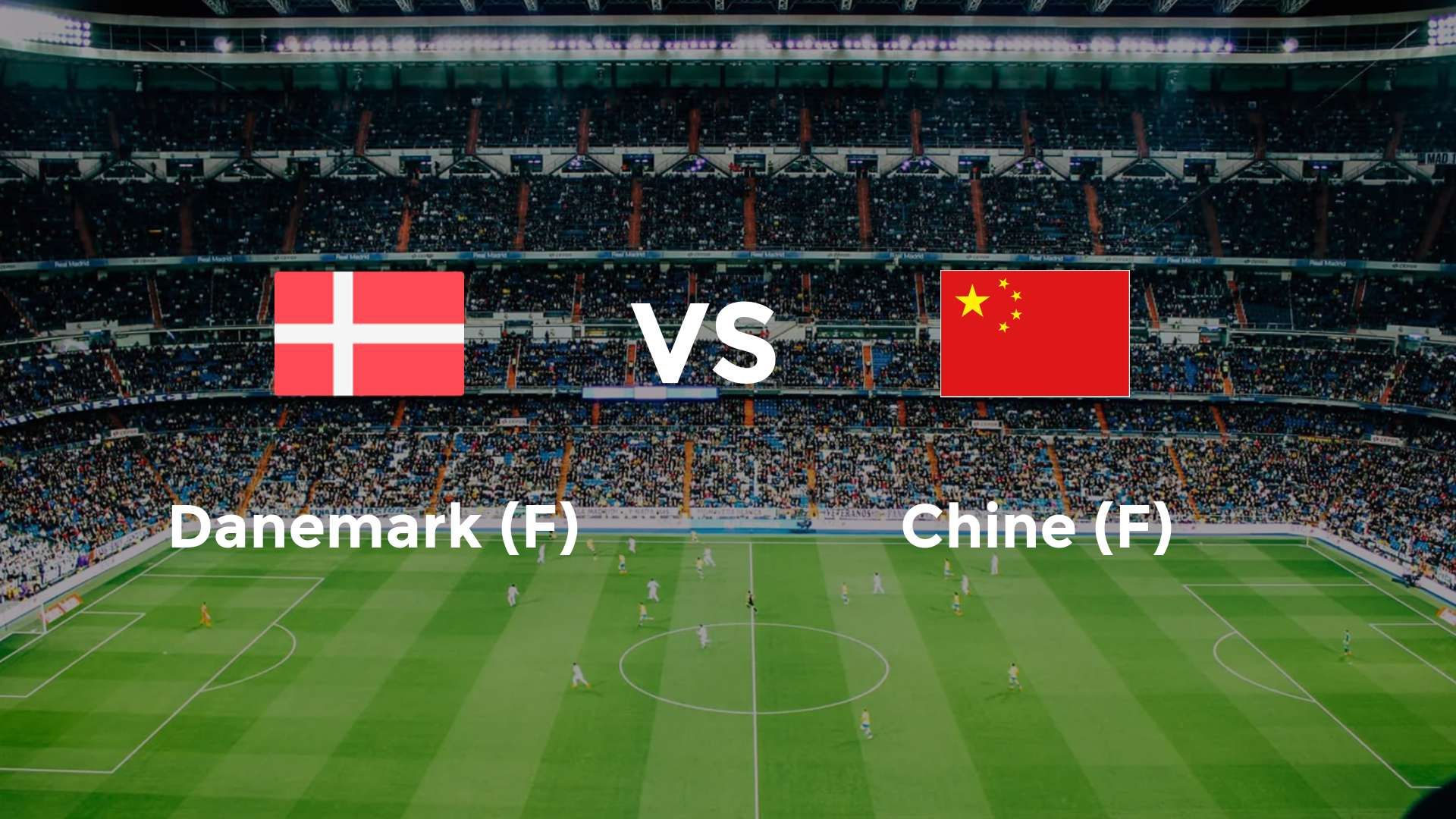 Danemark (F) vs Chine (F)