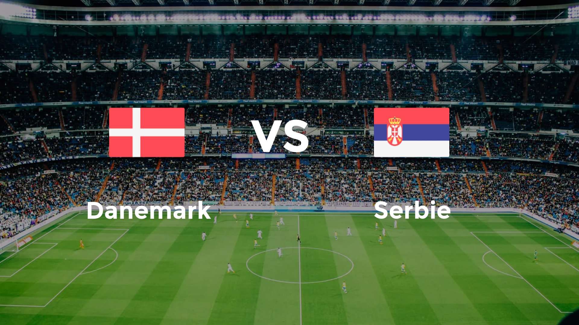 Danemark vs Serbie