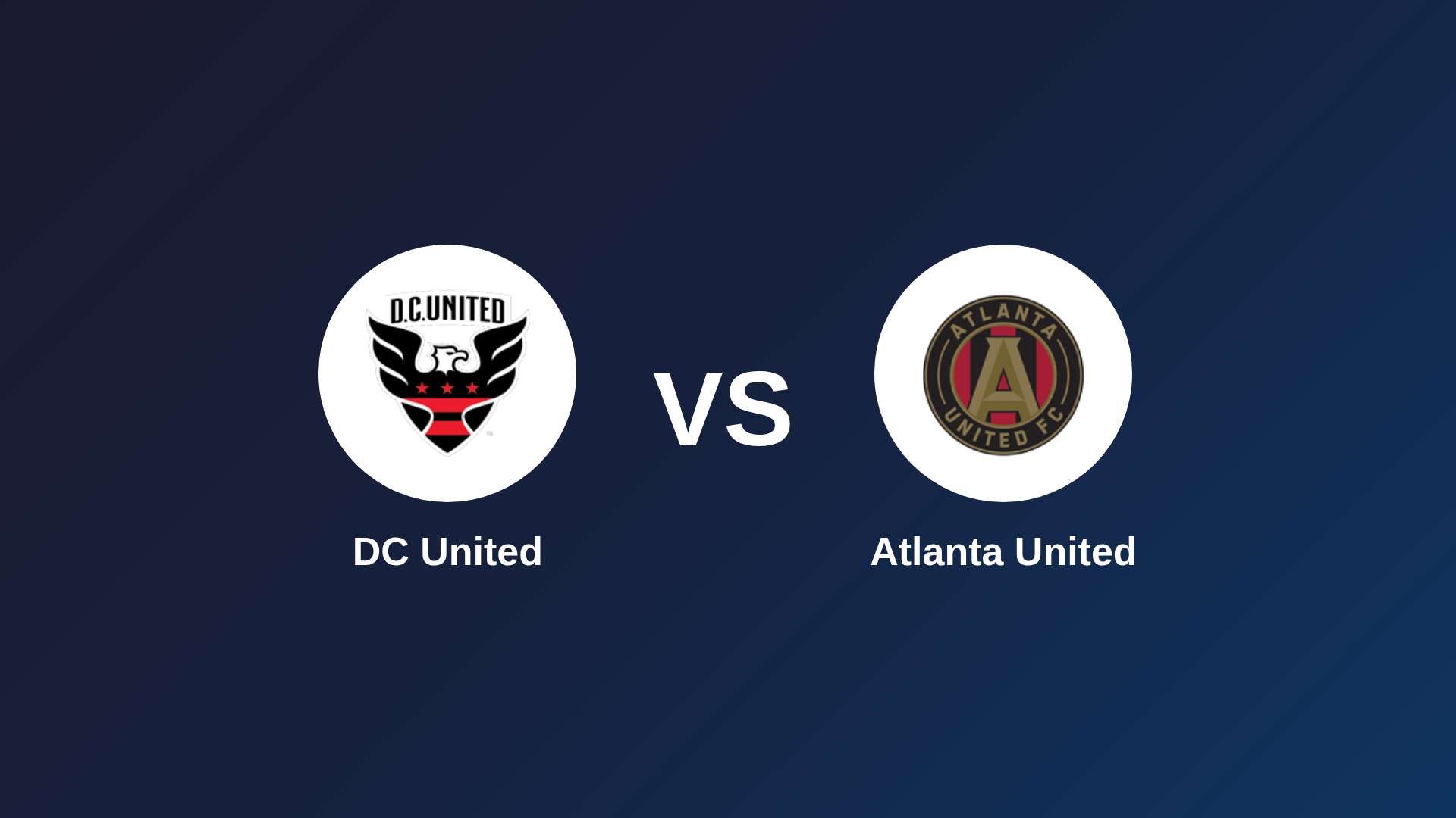 DC United vs Atlanta United