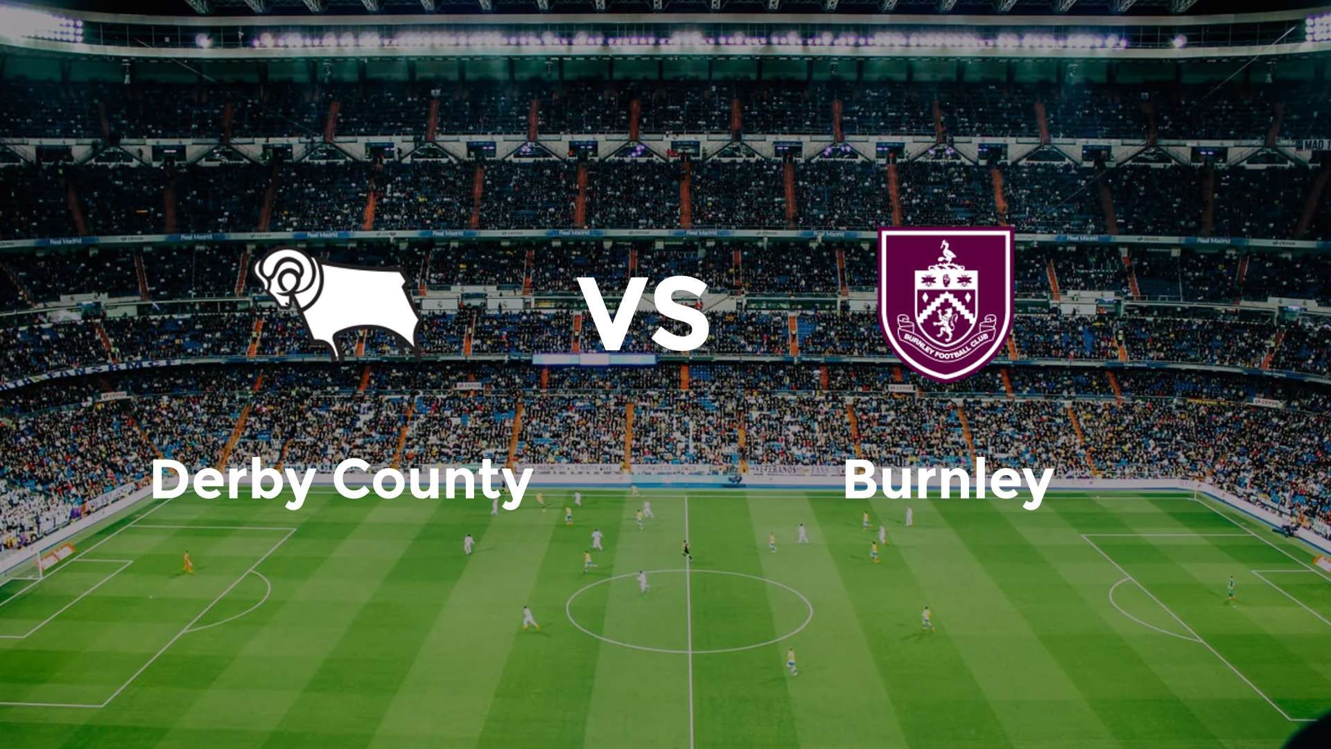 Derby County vs Burnley