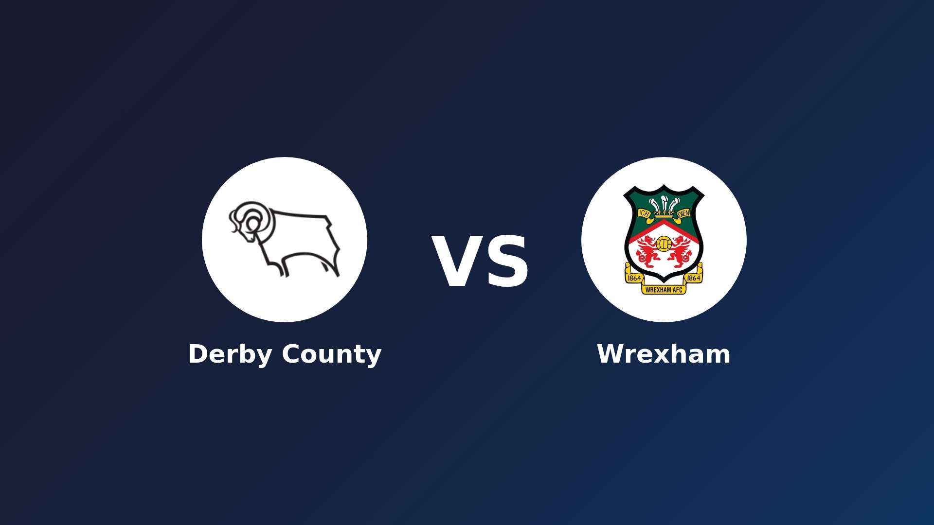Derby County vs (F)rexham