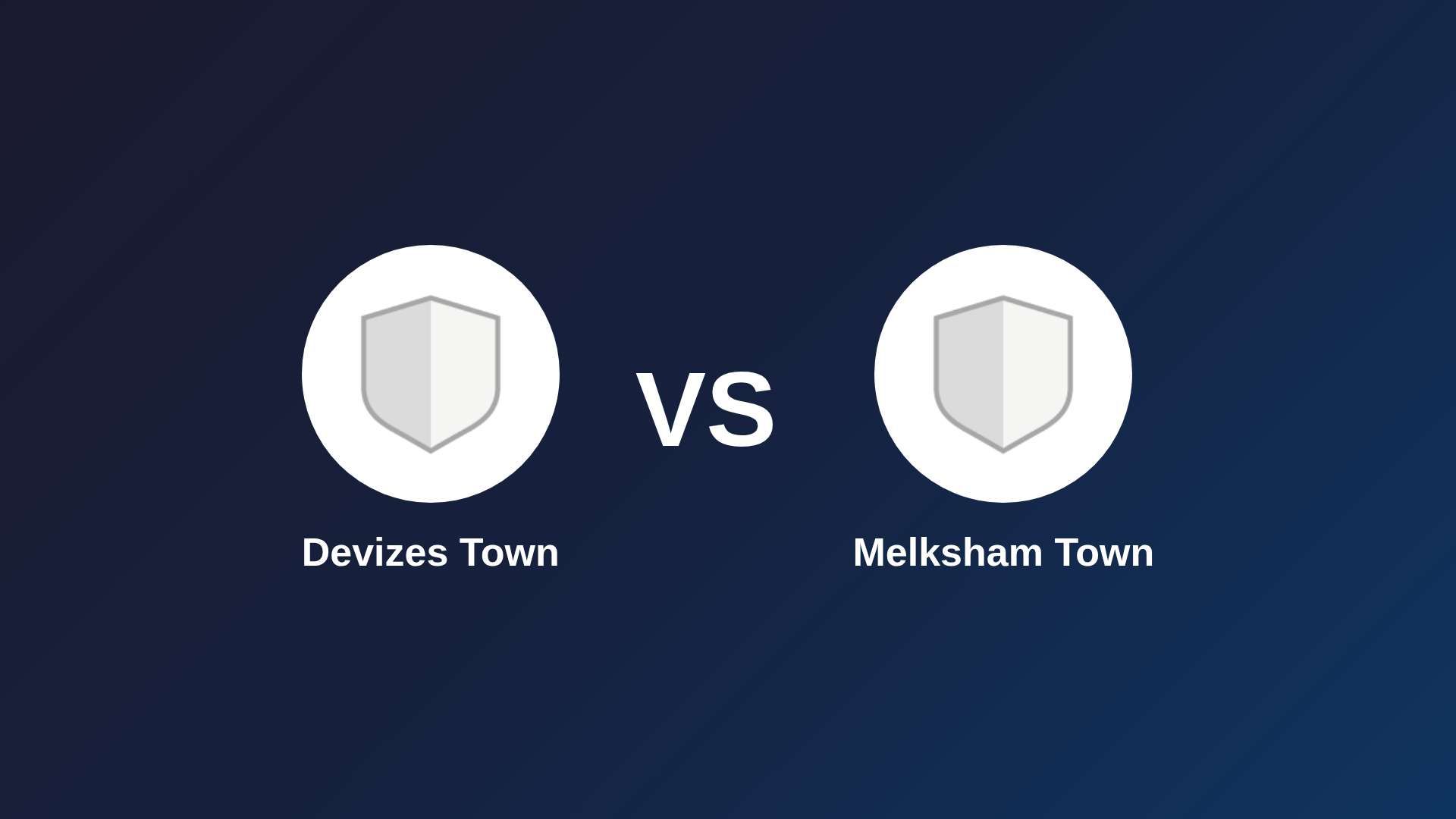 Devizes Town vs Melksham Town