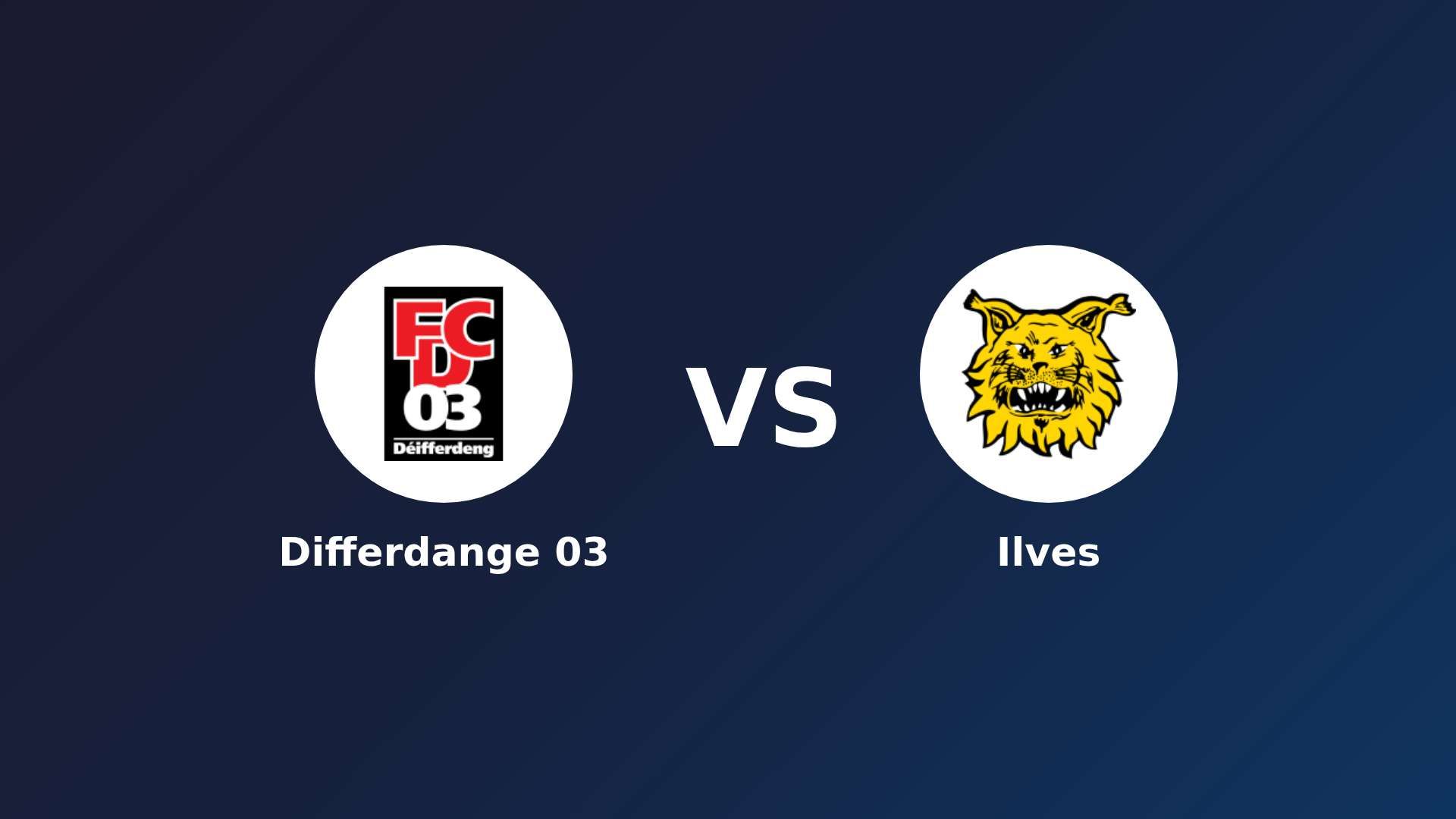 Differdange 03 vs Ilves