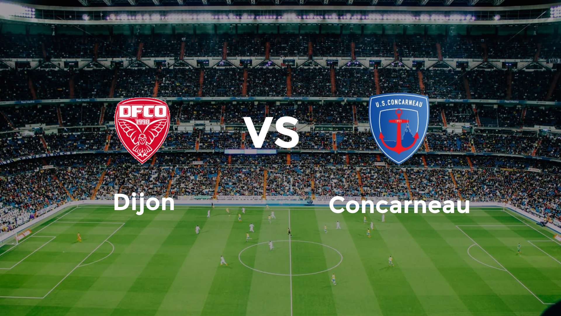 Dijon vs Concarneau