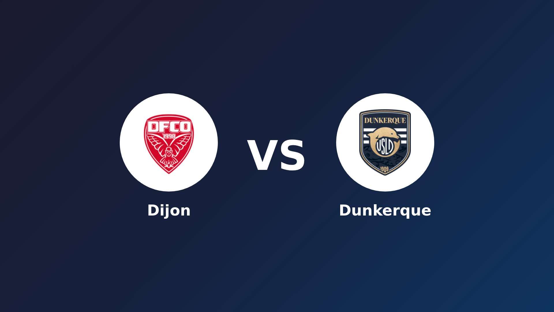 Dijon vs Dunkerque