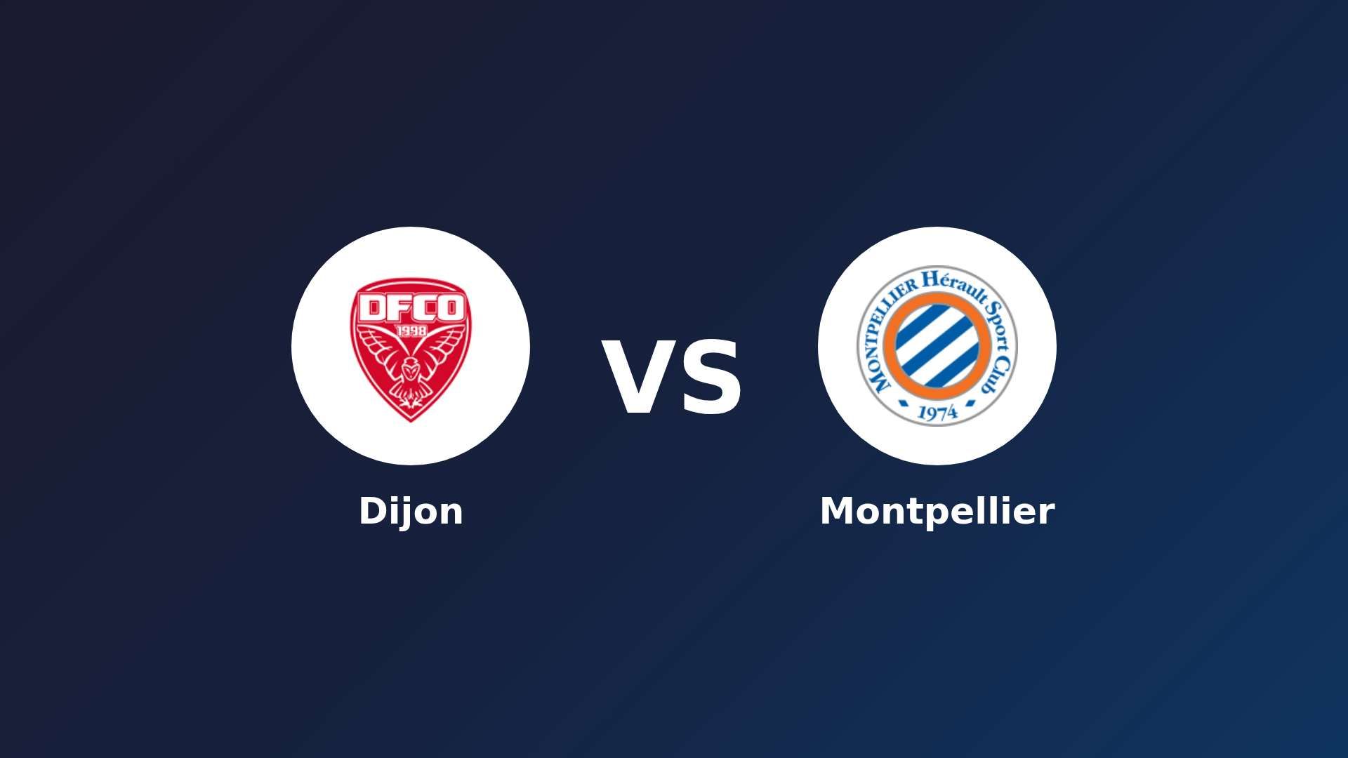 Dijon vs Montpellier