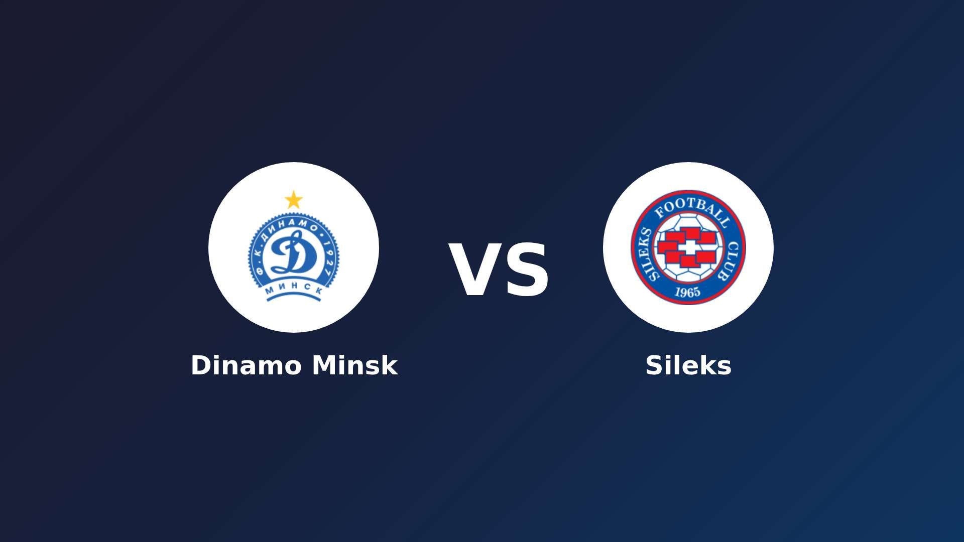 Dinamo Minsk vs Sileks