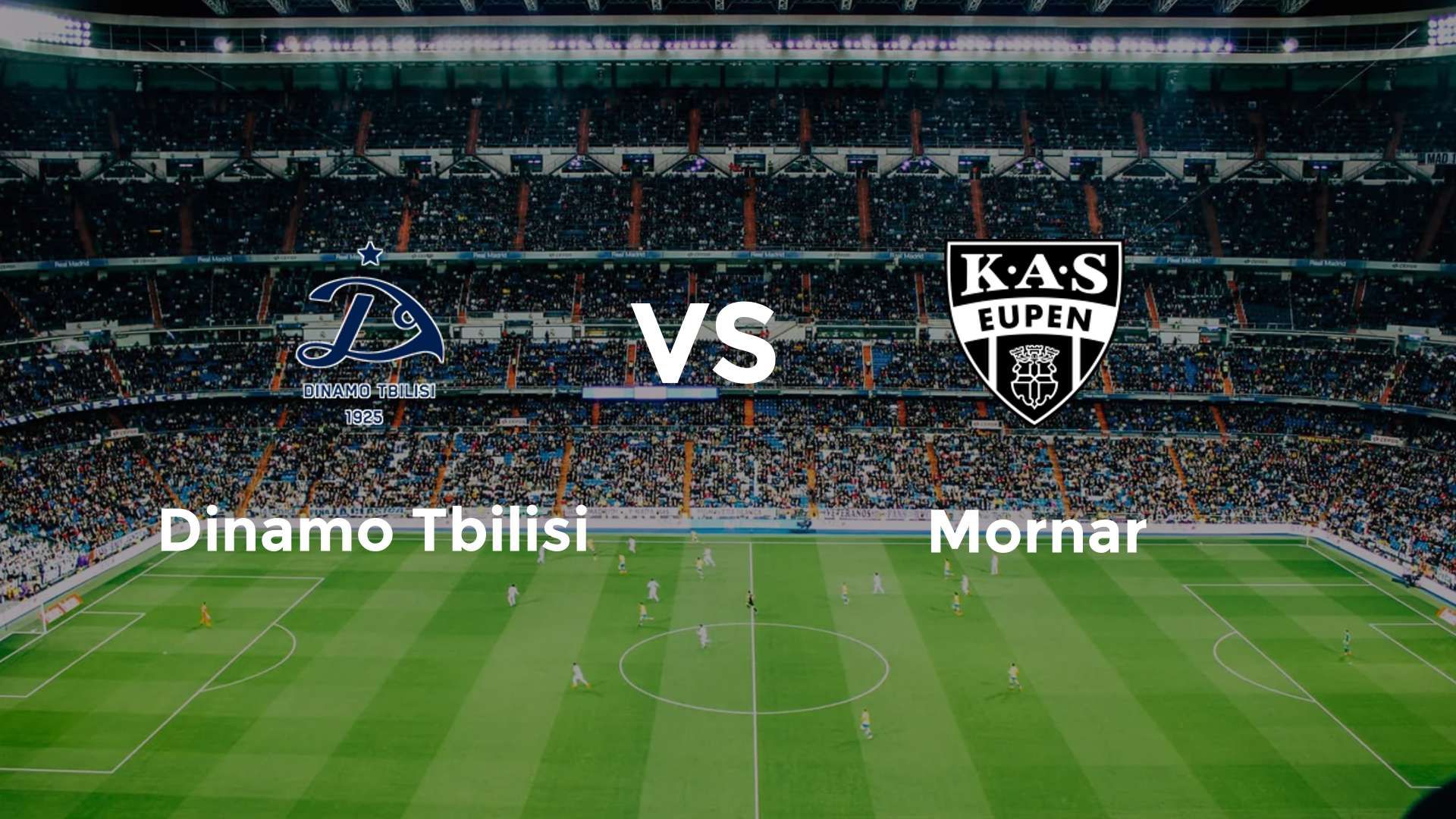 Dinamo Tbilisi vs Mornar