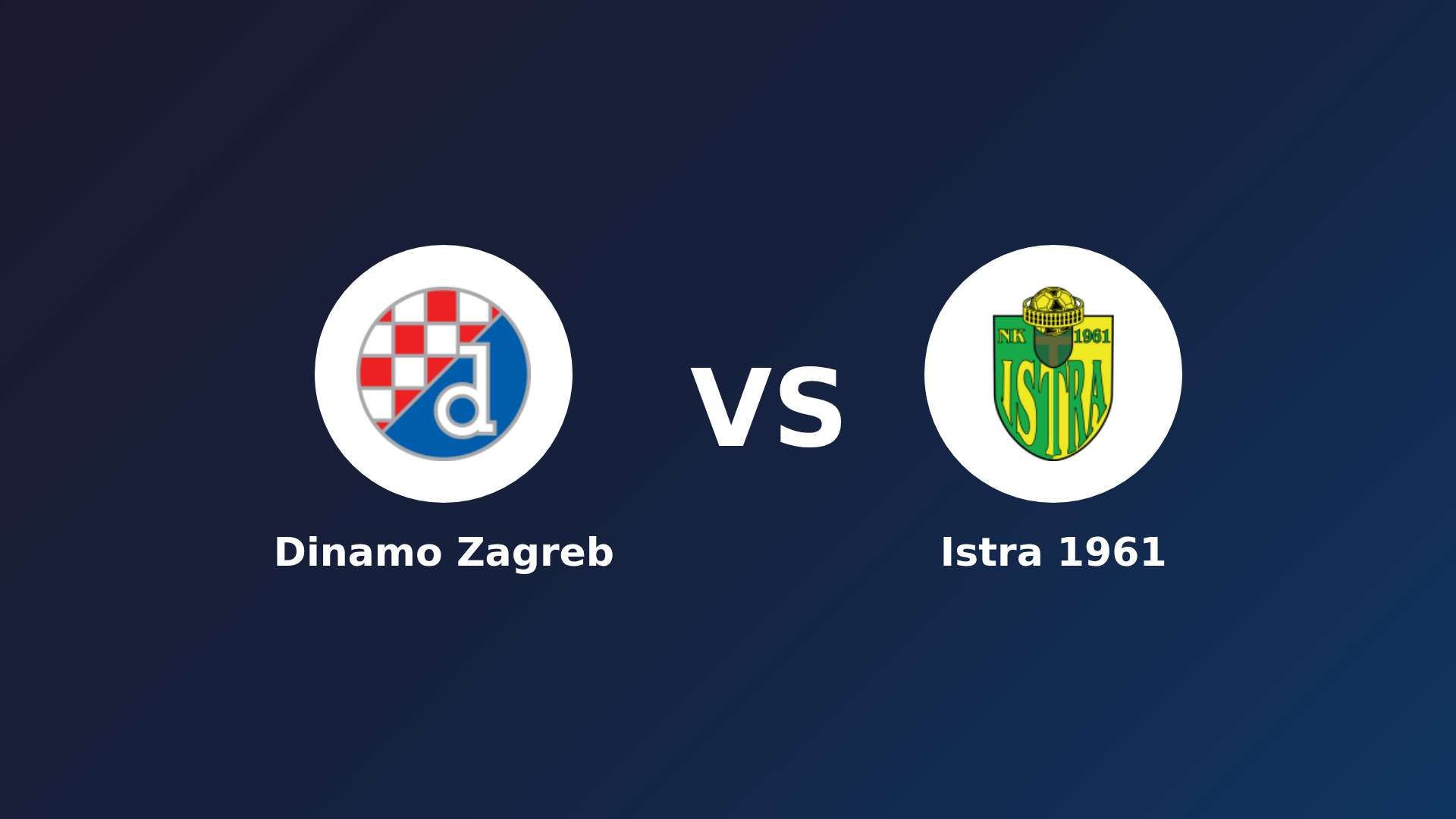 Dinamo Zagreb vs Istra 1961