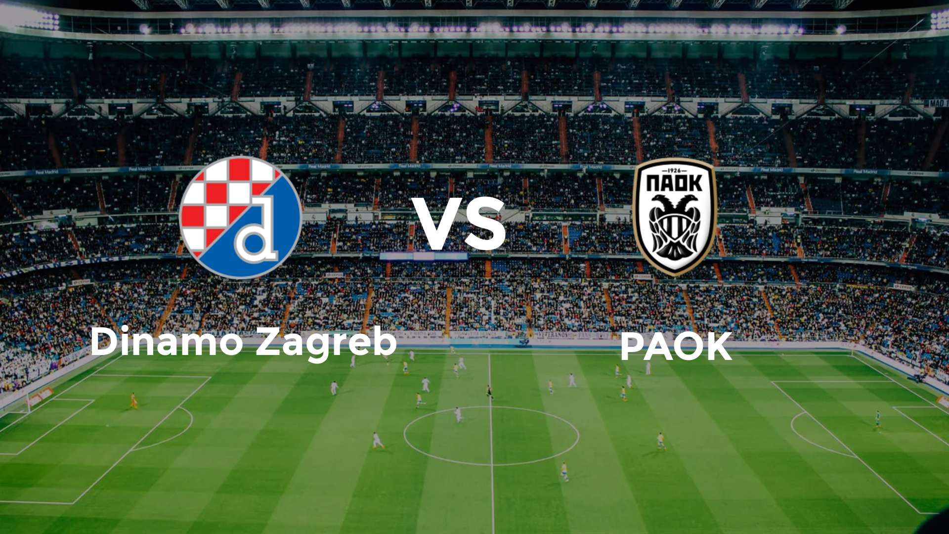 Dinamo Zagreb vs PAOK