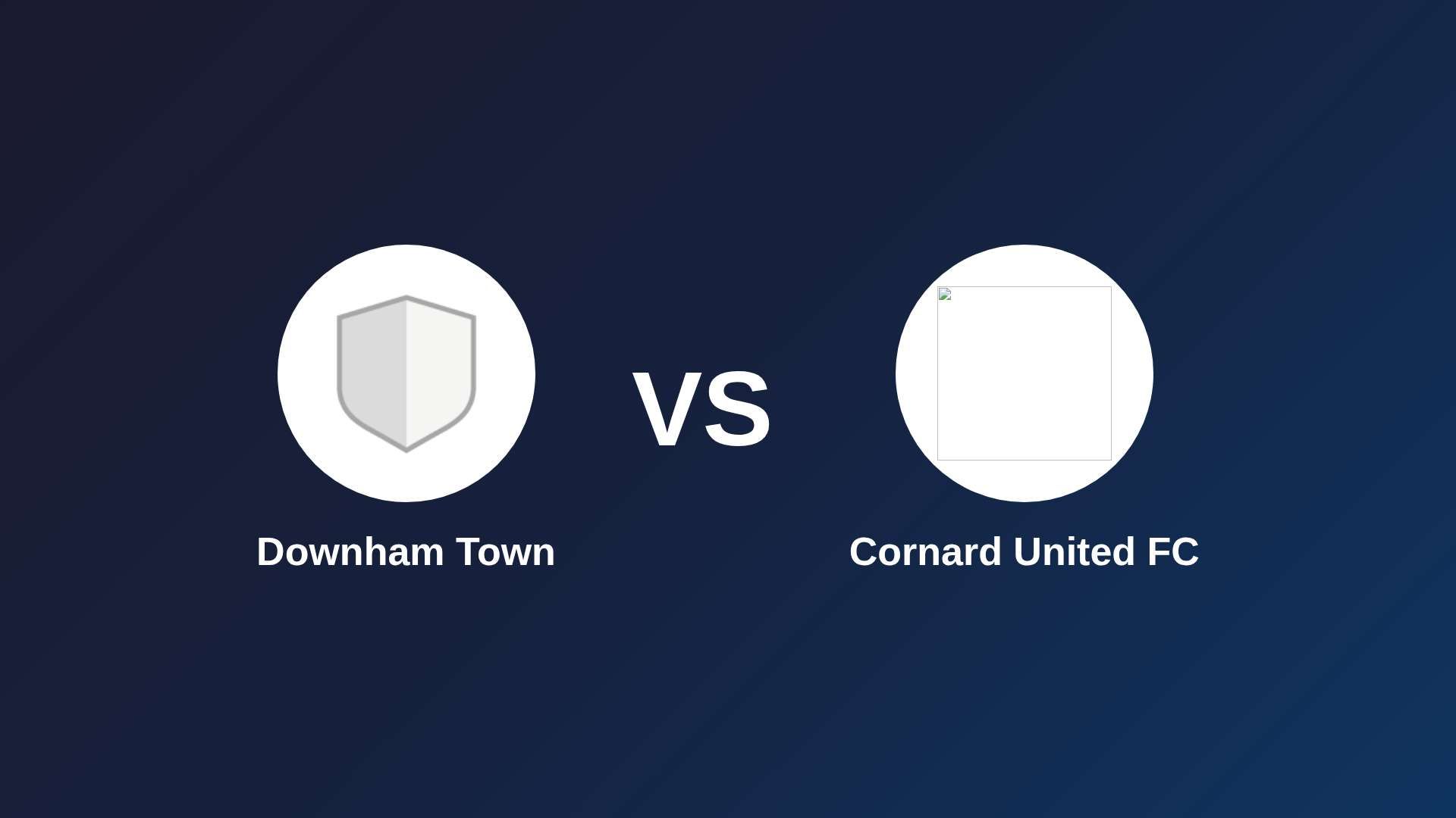 Downham Town vs Cornard United FC