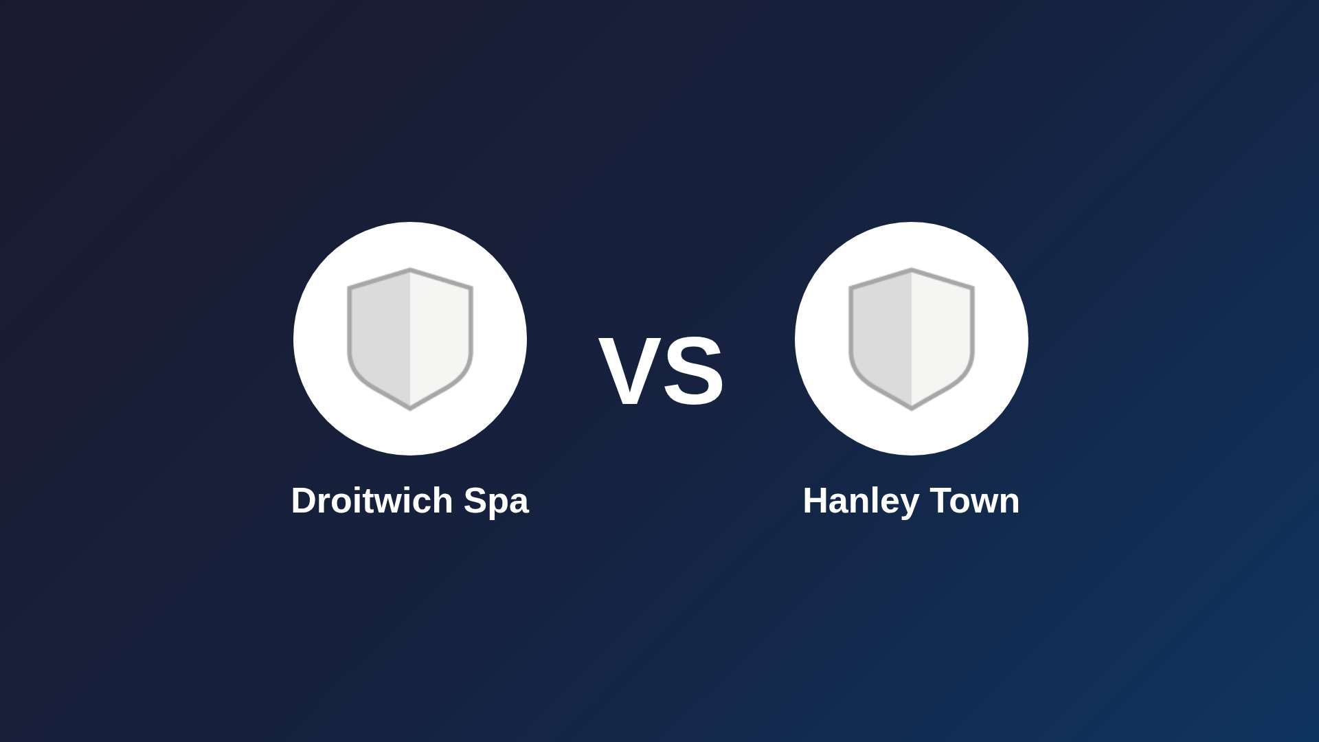 Droitwich Spa vs Hanley Town