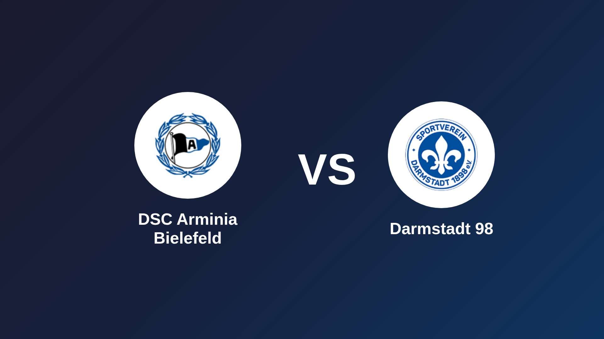 DSC Arminia Bielefeld vs Darmstadt 98
