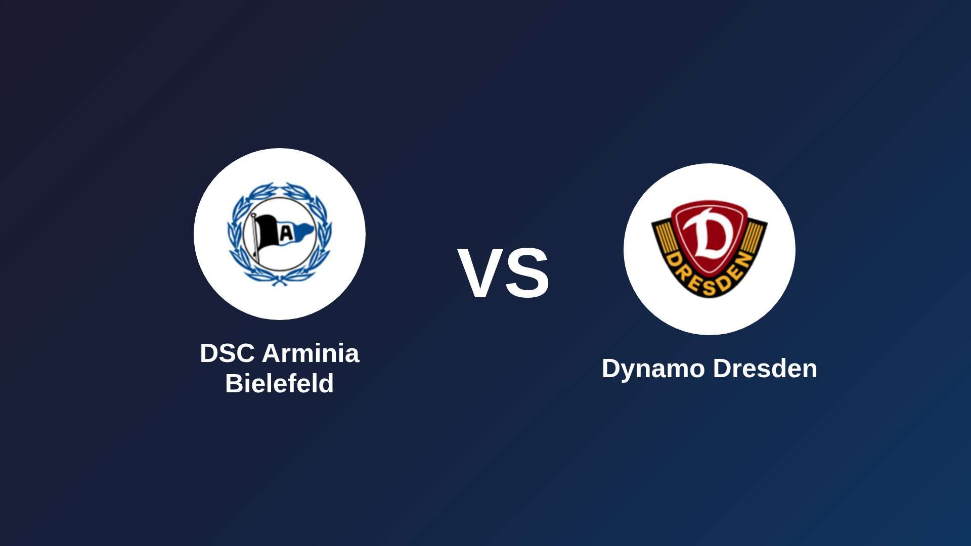 DSC Arminia Bielefeld vs Dynamo Dresden