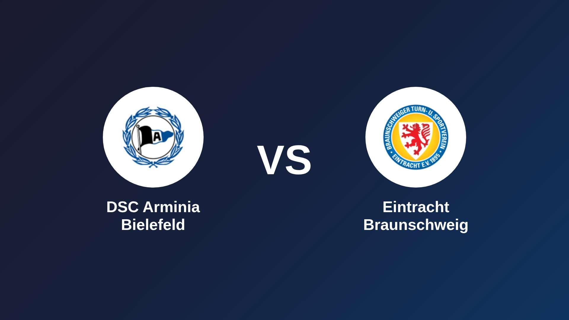 DSC Arminia Bielefeld vs Eintracht Braunschweig