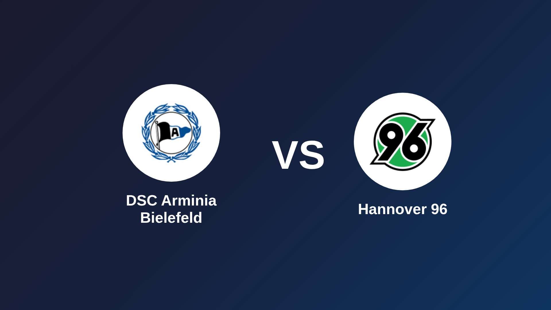 DSC Arminia Bielefeld vs Hannover 96