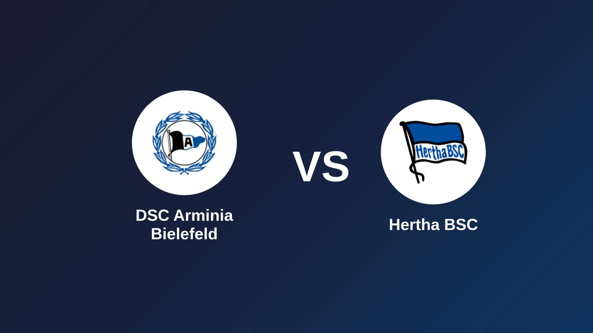 DSC Arminia Bielefeld vs Hertha BSC