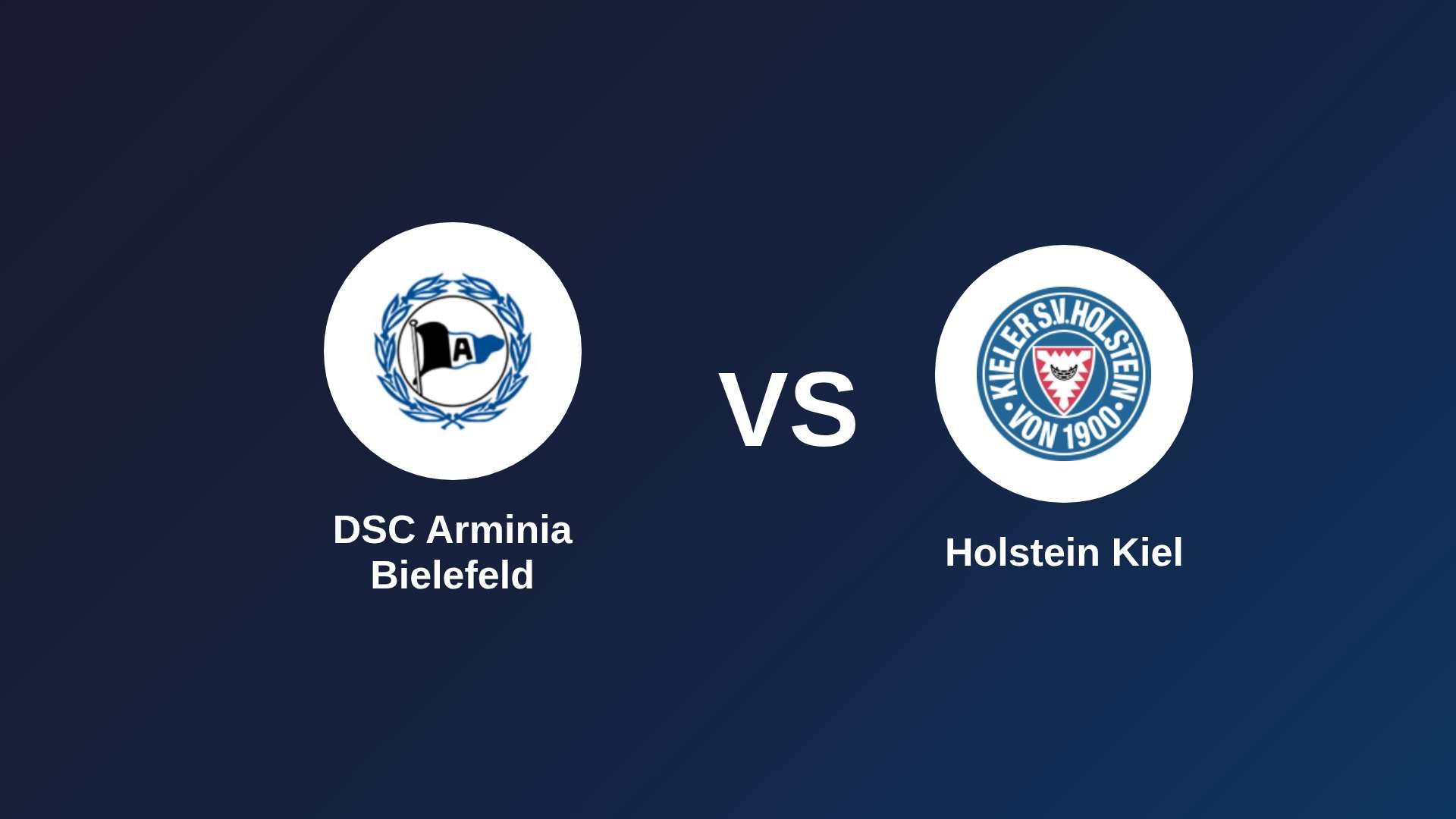 DSC Arminia Bielefeld vs Holstein Kiel