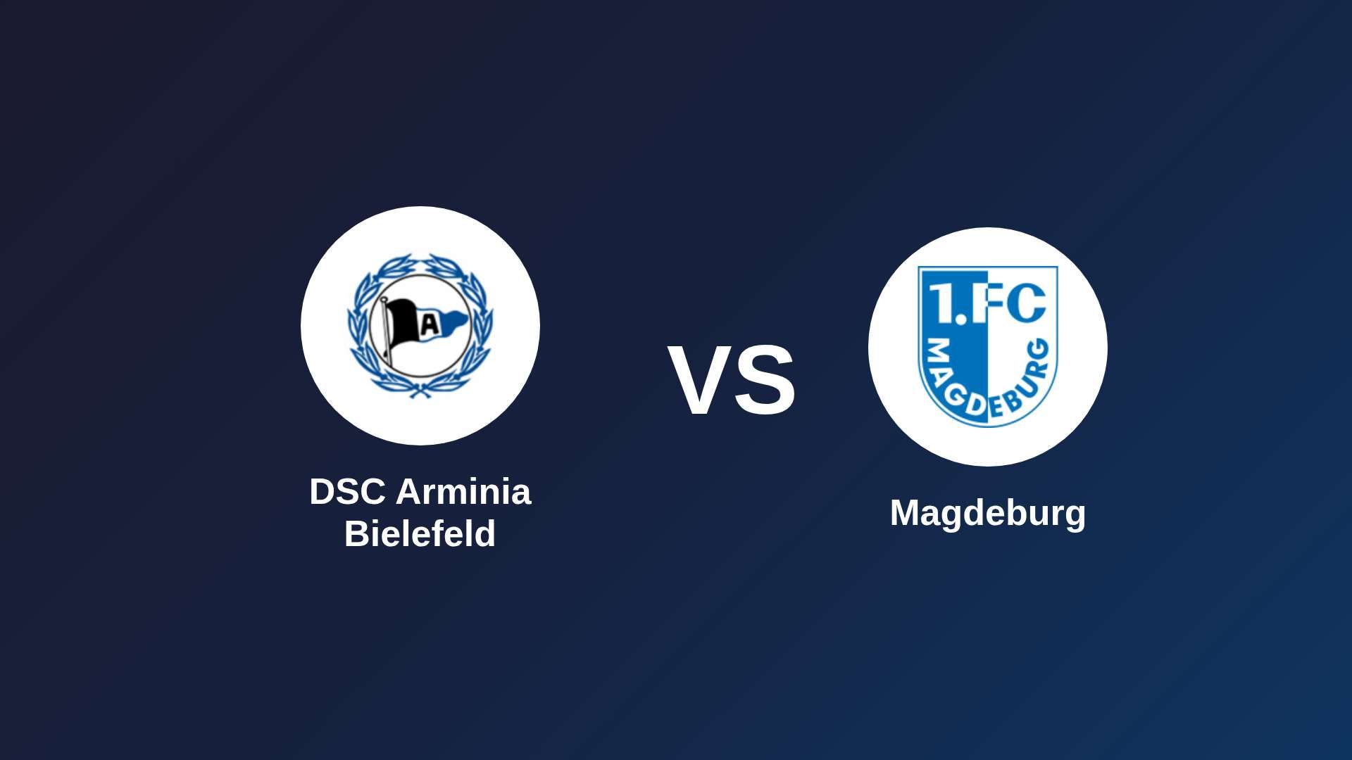 DSC Arminia Bielefeld vs Magdeburg